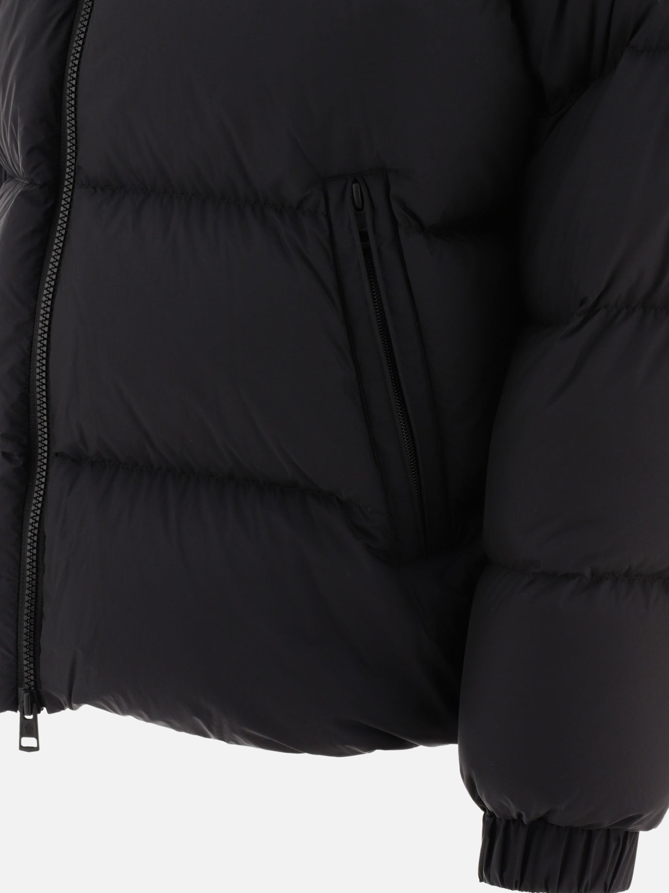 Piumini corti 100% polyamide - Padding: down and feathers  Nero - Moncler Uomo | PDP | VIETTI Online Store | thumbnail_4