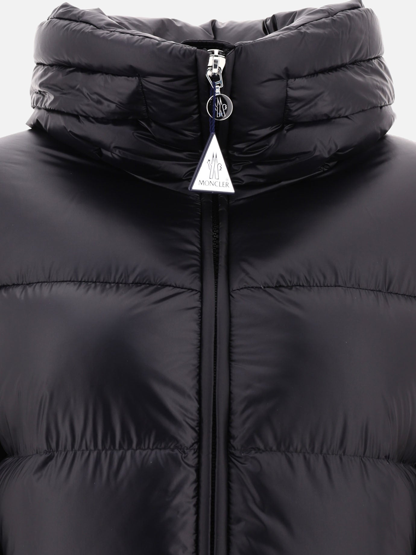 Piumini corti 100% poliammide - Imbottitura: piumino e piuma  Nero - Moncler Donna | PDP | VIETTI Online Store | thumbnail_3