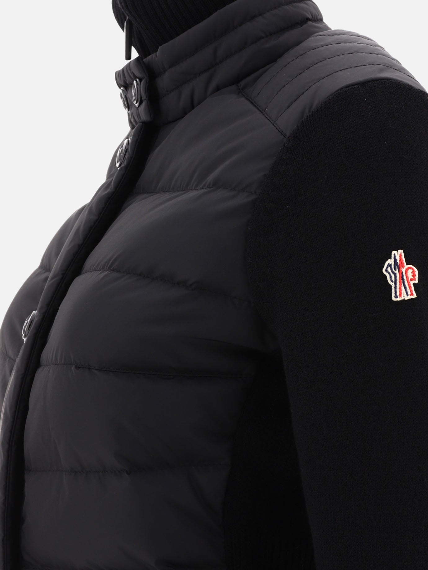 Piumini corti 100% polyamide - Padding: down and feathers  Nero - Moncler Grenoble Donna | PDP | VIETTI Online Store | thumbnail_4