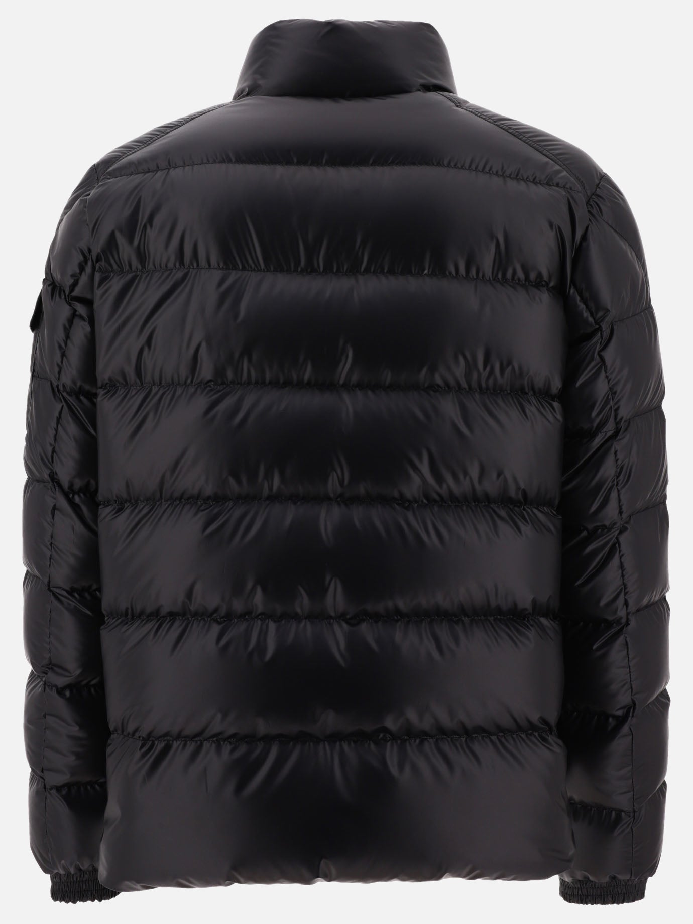 Piumini corti 100% poliestere - Imbottitura: piumino e piuma  Nero - Moncler Uomo | PDP | VIETTI Online Store | thumbnail_2