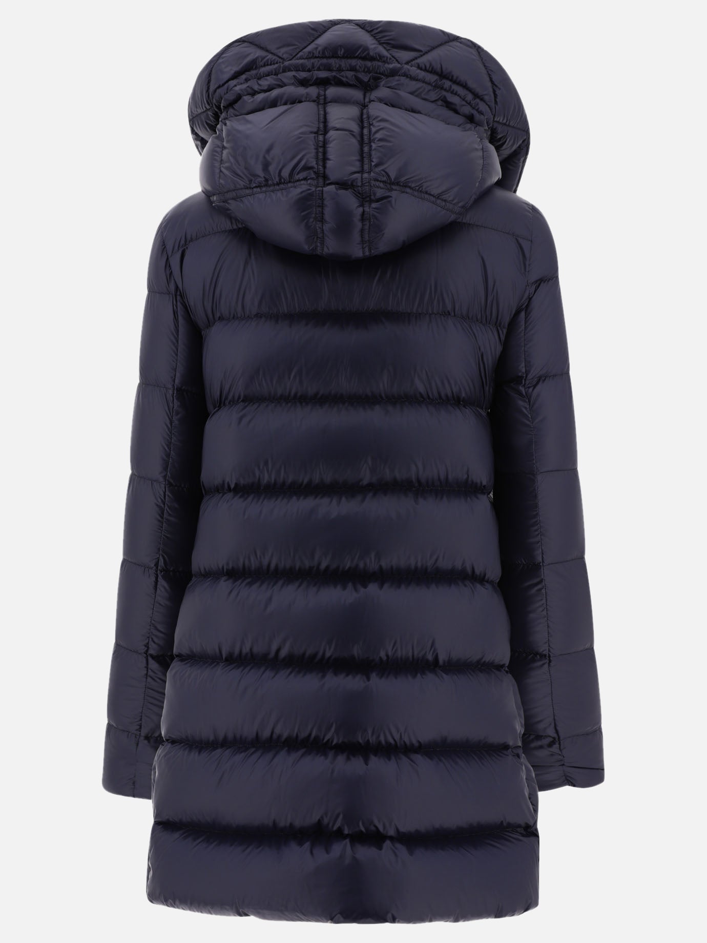 Piumini lunghi 100% poliammide - Imbottitura: piumino e piuma  Blu - Moncler Donna | PDP | VIETTI Online Store | Zoom-Modal_2

