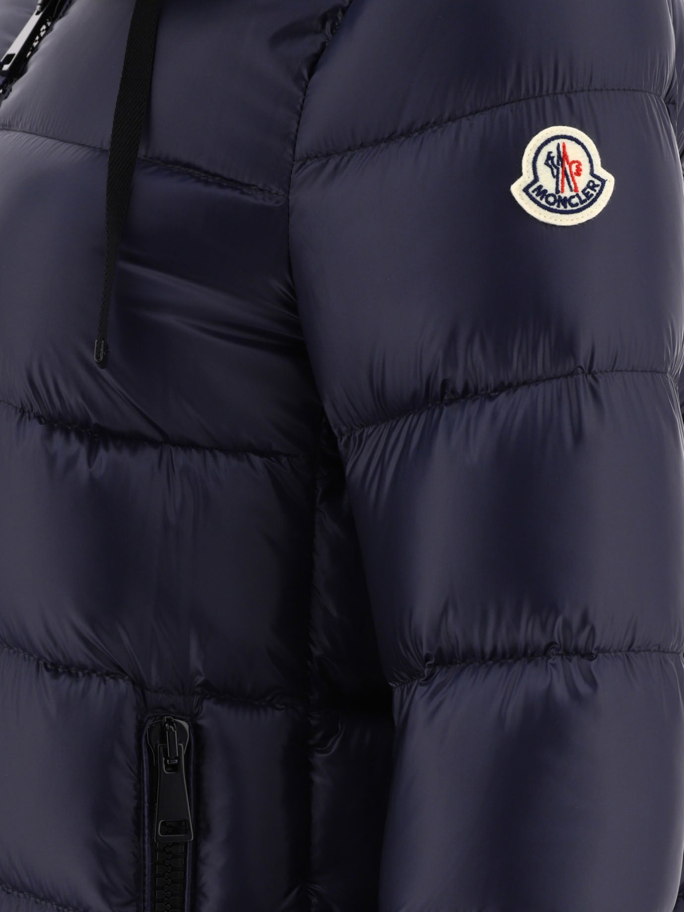 Piumini lunghi 100% poliammide - Imbottitura: piumino e piuma  Blu - Moncler Donna | PDP | VIETTI Online Store | thumbnail_3