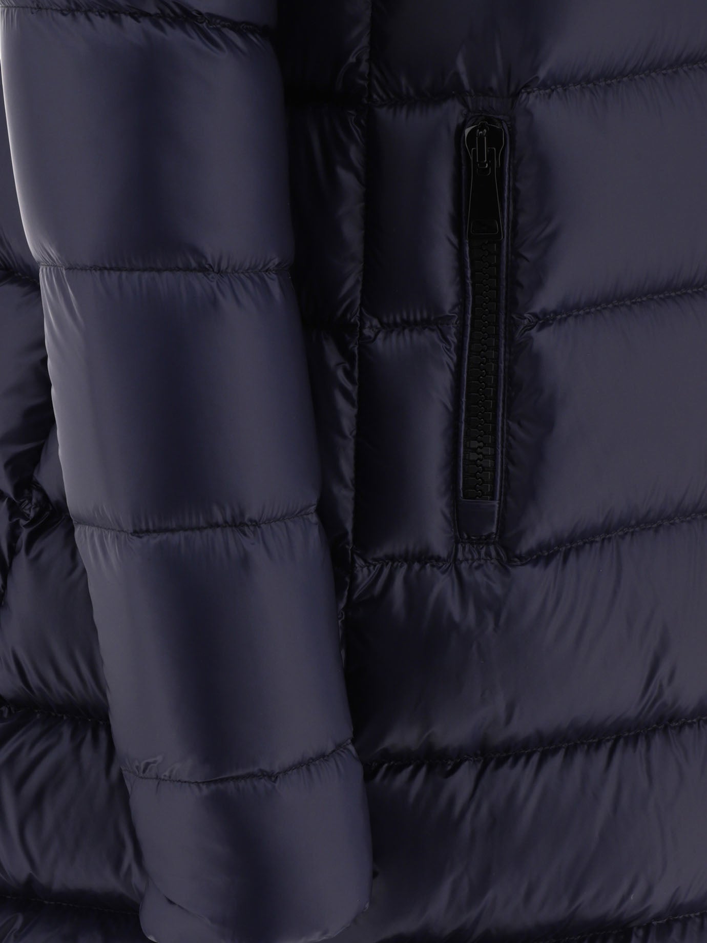 Piumini lunghi 100% poliammide - Imbottitura: piumino e piuma  Blu - Moncler Donna | PDP | VIETTI Online Store | thumbnail_4