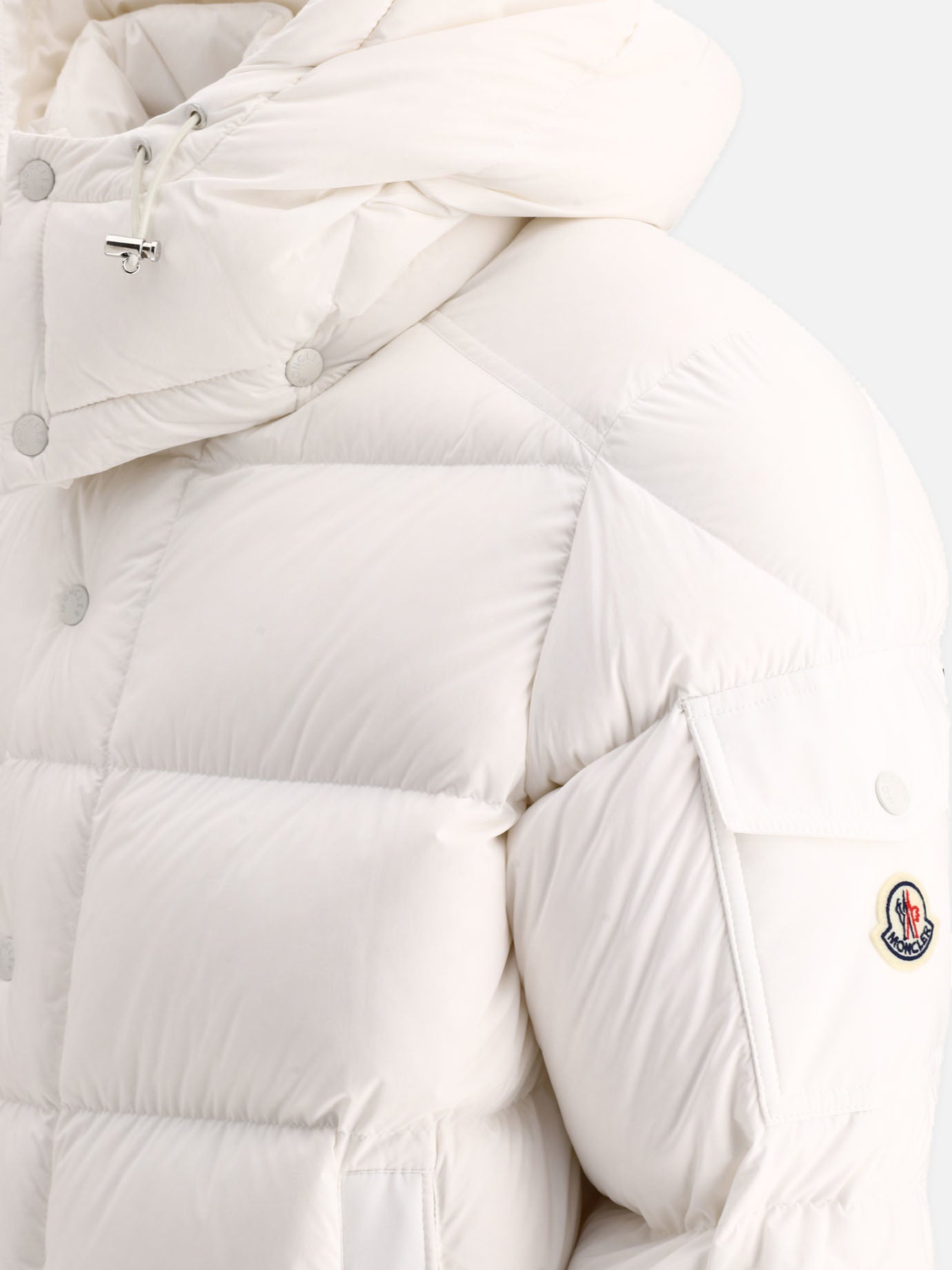 Piumini lunghi 100% polyamide - Padding: down and feathers  Bianco - Moncler Uomo | PDP | VIETTI Online Store | Zoom-Modal_4
