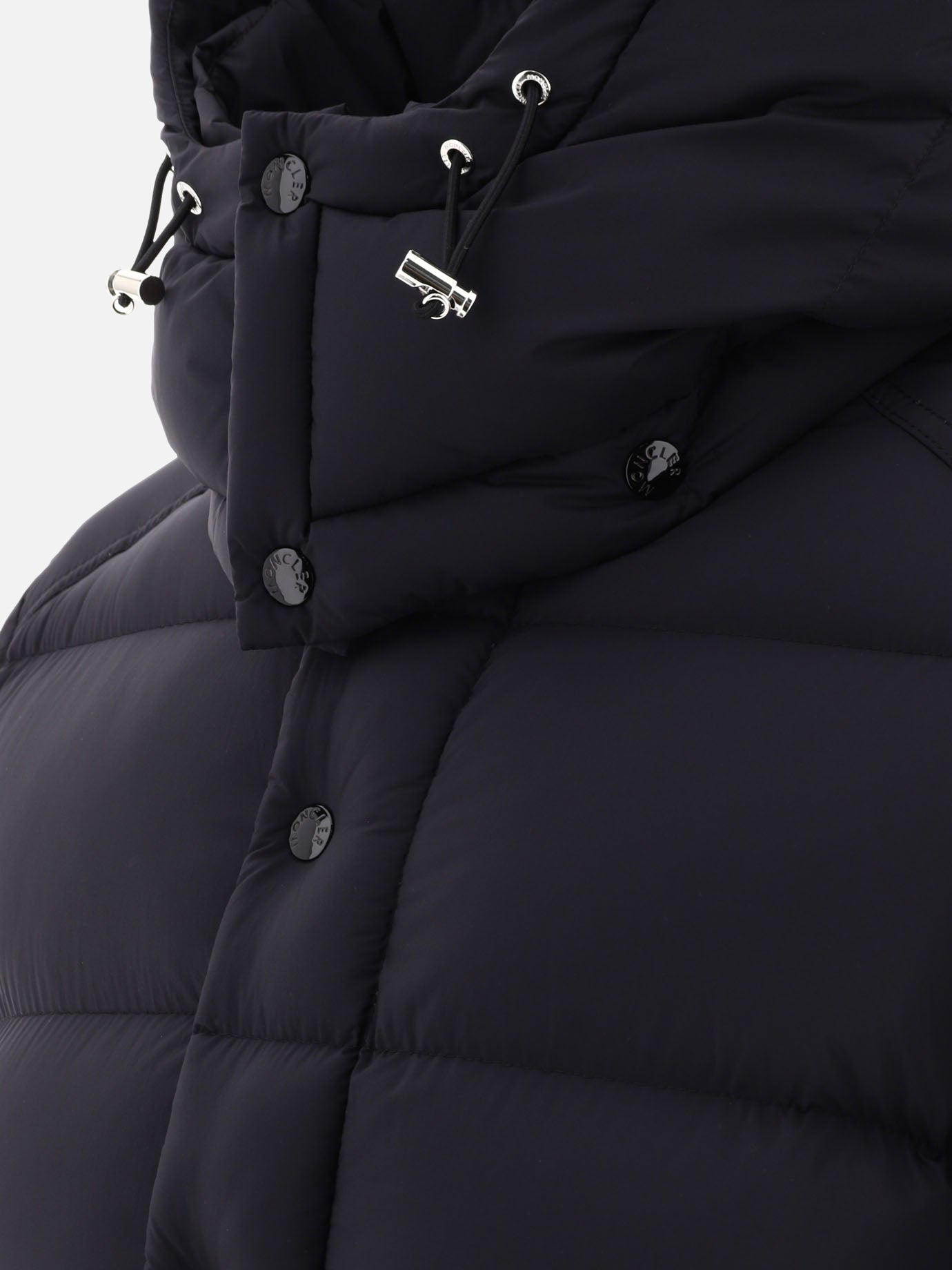 Down coats 100% polyamide - Padding: down and feathers  Black - Moncler Men | PDP | VIETTI Online Store | thumbnail_3