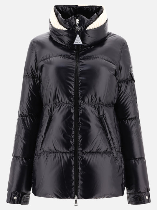 Piumini corti 100% poliammide - Imbottitura: piumino e piuma  Nero - Moncler Donna | PLP | VIETTI Online Store 
