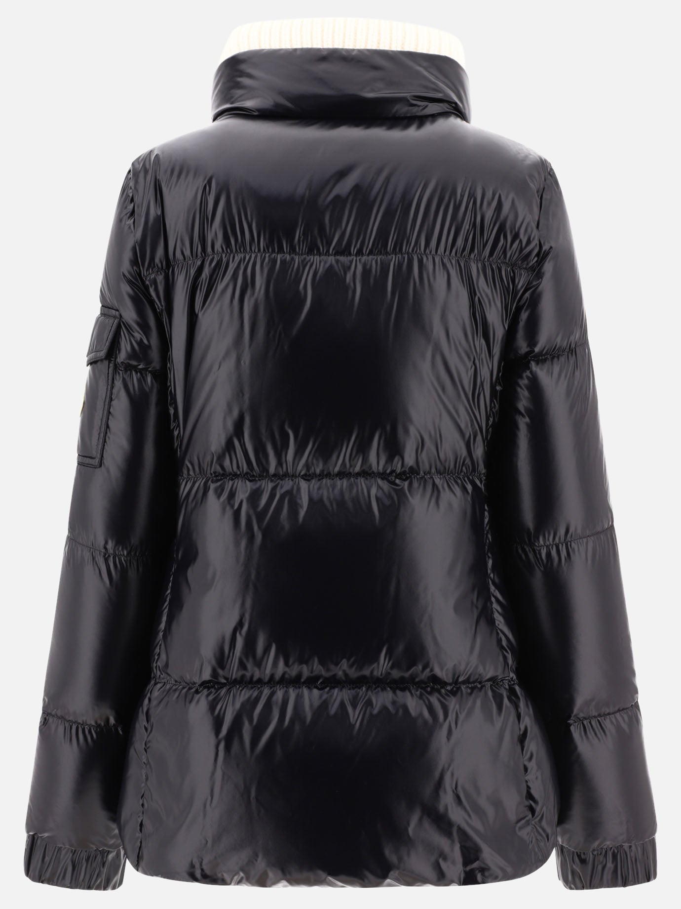 Piumini corti 100% poliammide - Imbottitura: piumino e piuma  Nero - Moncler Donna | PDP | VIETTI Online Store | Zoom-Modal_2
