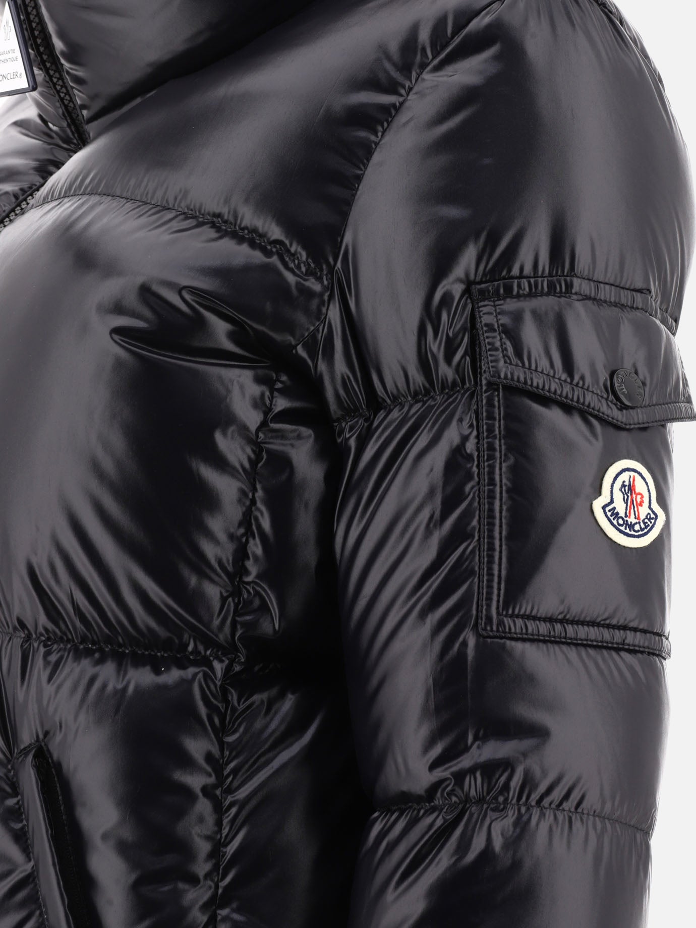 Piumini corti 100% poliammide - Imbottitura: piumino e piuma  Nero - Moncler Donna | PDP | VIETTI Online Store | thumbnail_4