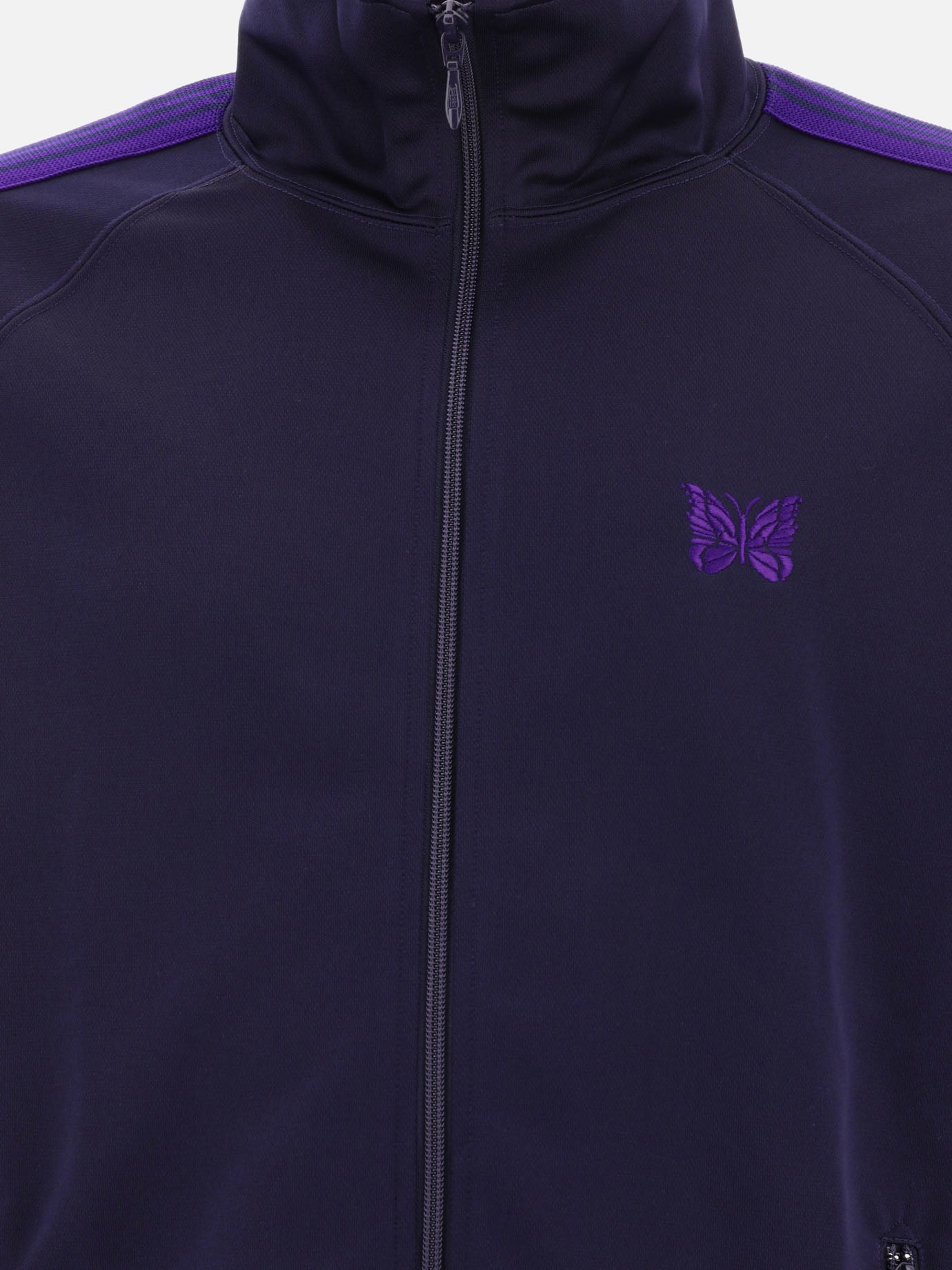 Felpe con zip 100% polyester  Blu - Needles Uomo | PDP | VIETTI Online Store | thumbnail_3