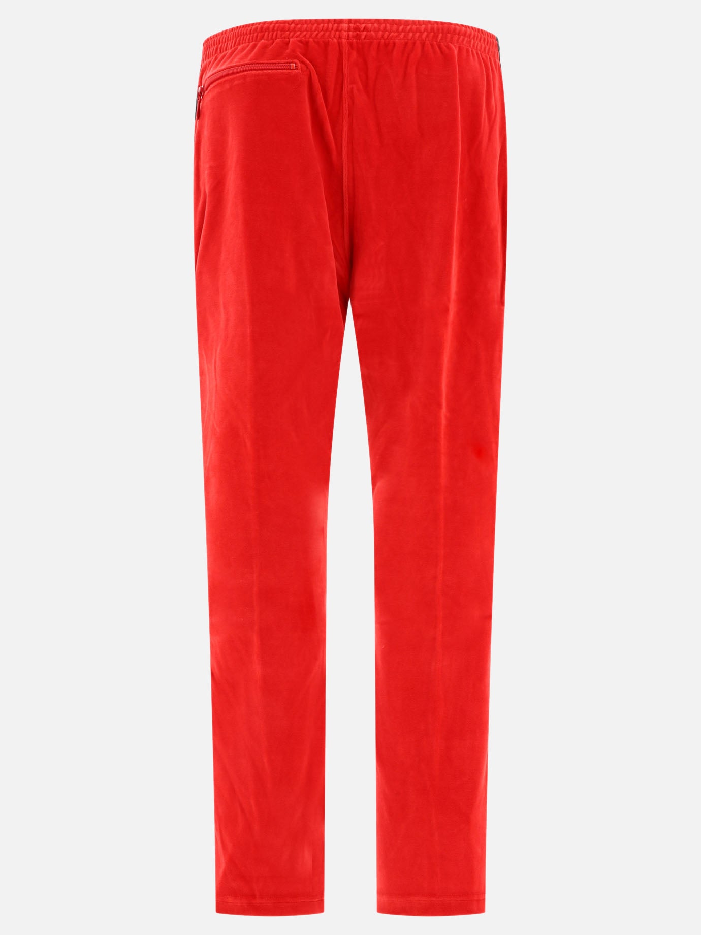 Velour track trousers