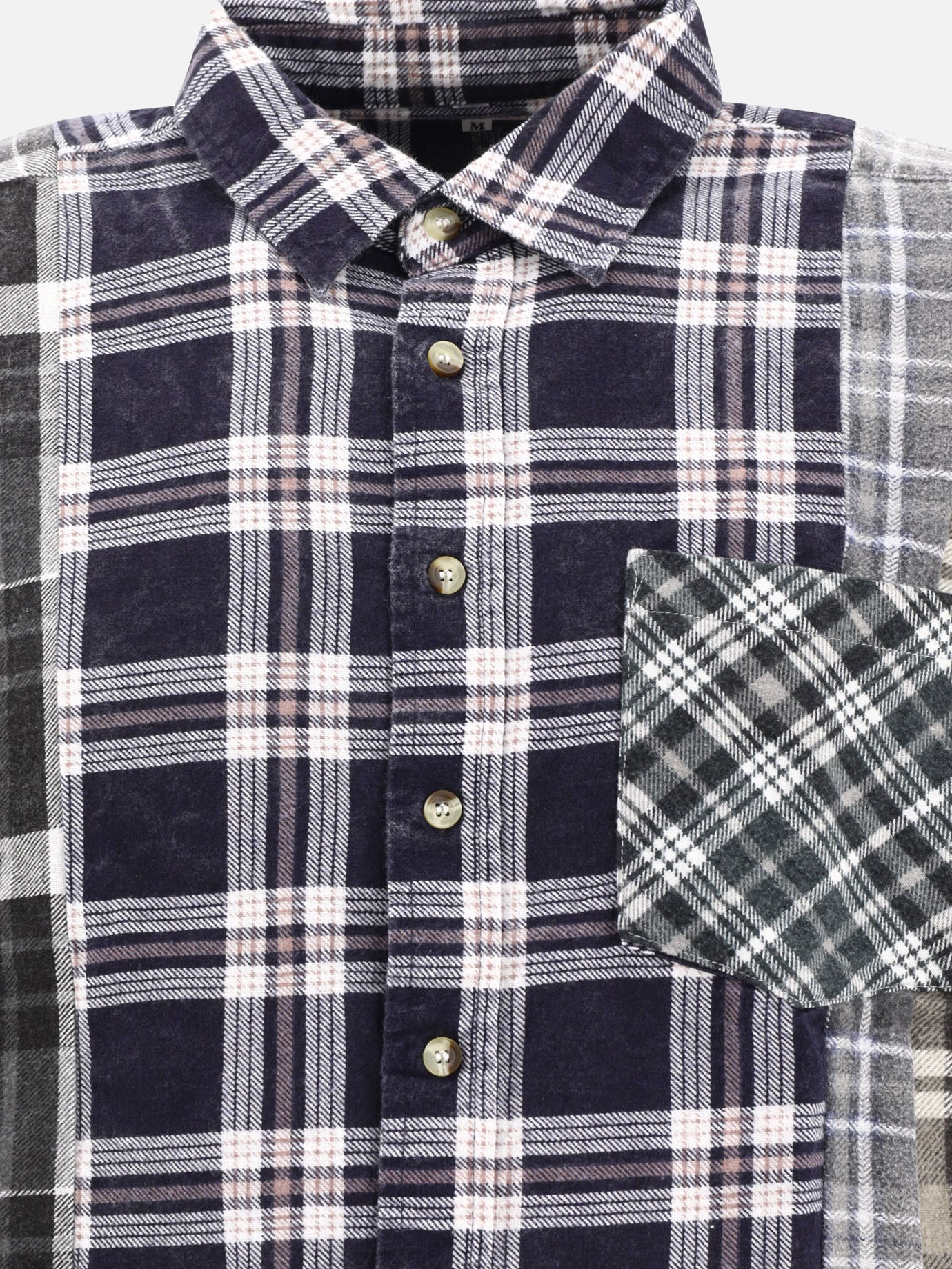 Camicie casual 100% cotton  Marrone - Needles Uomo | PDP | VIETTI Online Store | thumbnail_3