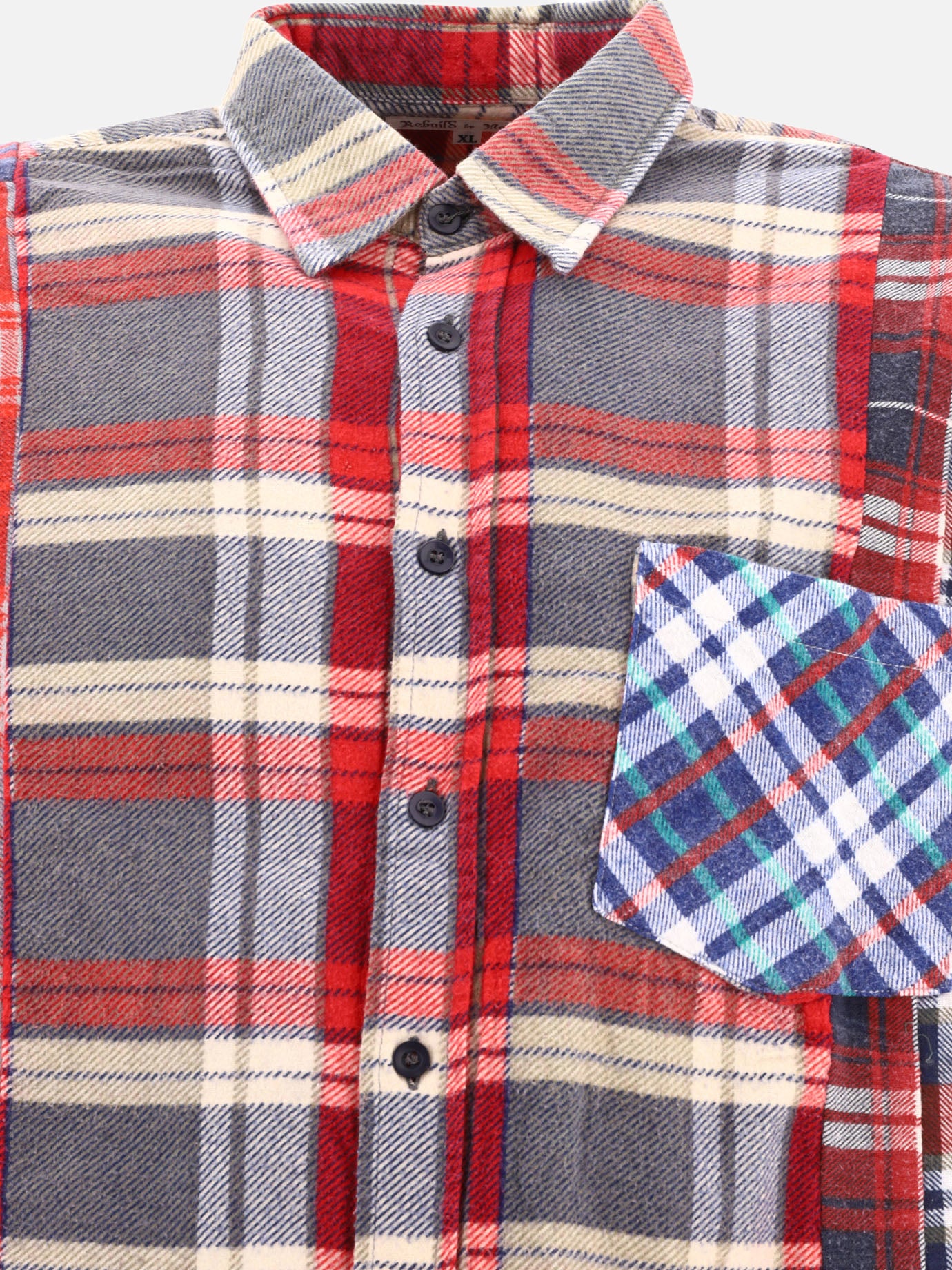 Casual shirts 100% cotton  Red - Needles Men | PDP | VIETTI Online Store | Zoom-Modal_3
