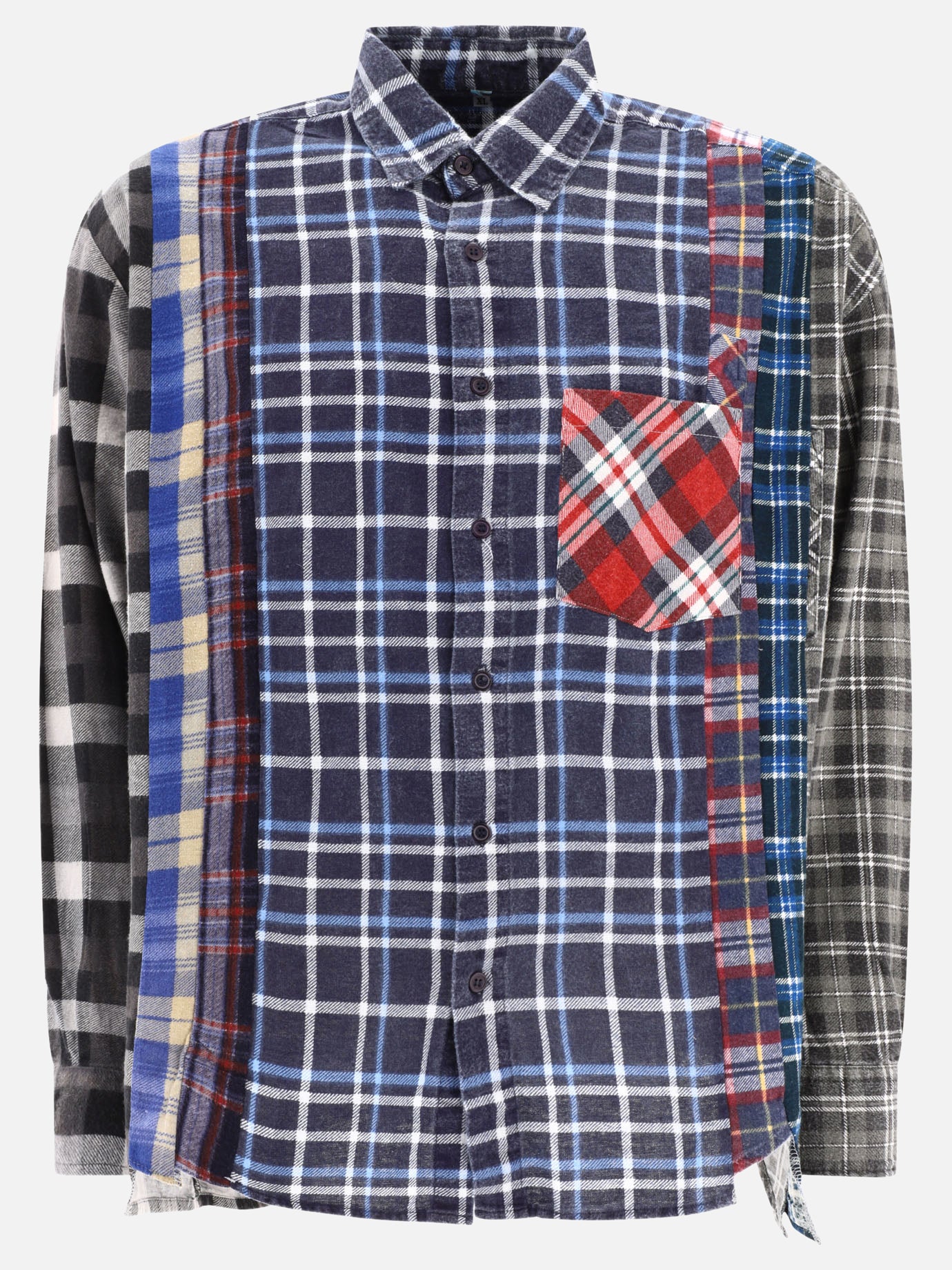 Camicie casual 100% cotton  Blu - Needles Uomo | PDP | VIETTI Online Store | Zoom-Modal
