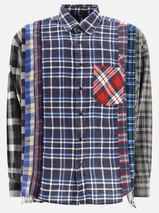 Camicie casual 100% cotton  Blu - Needles Uomo | PLP | VIETTI Online Store 
