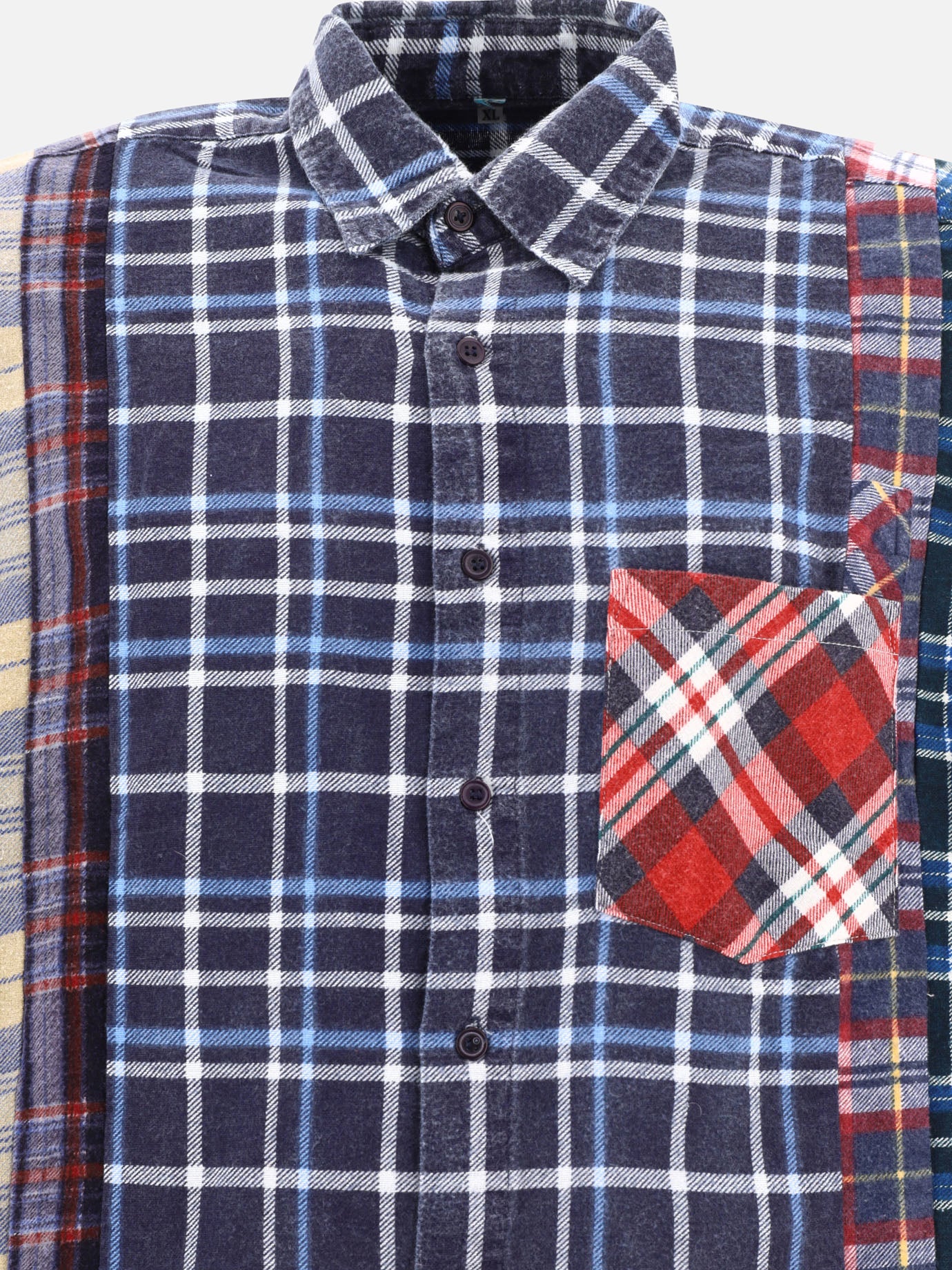 Camicie casual 100% cotton  Blu - Needles Uomo | PDP | VIETTI Online Store | thumbnail_3