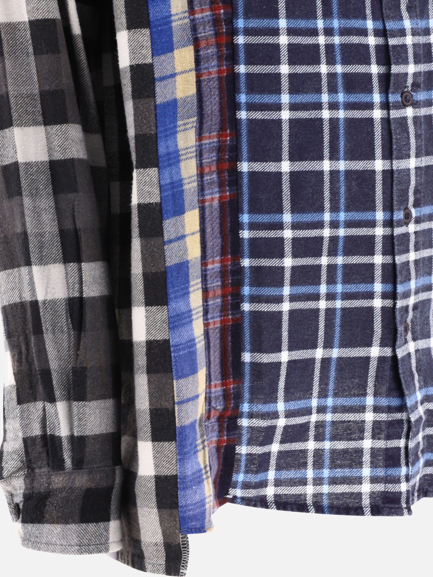 Camicie casual 100% cotton  Blu - Needles Uomo | PDP | VIETTI Online Store | thumbnail_4