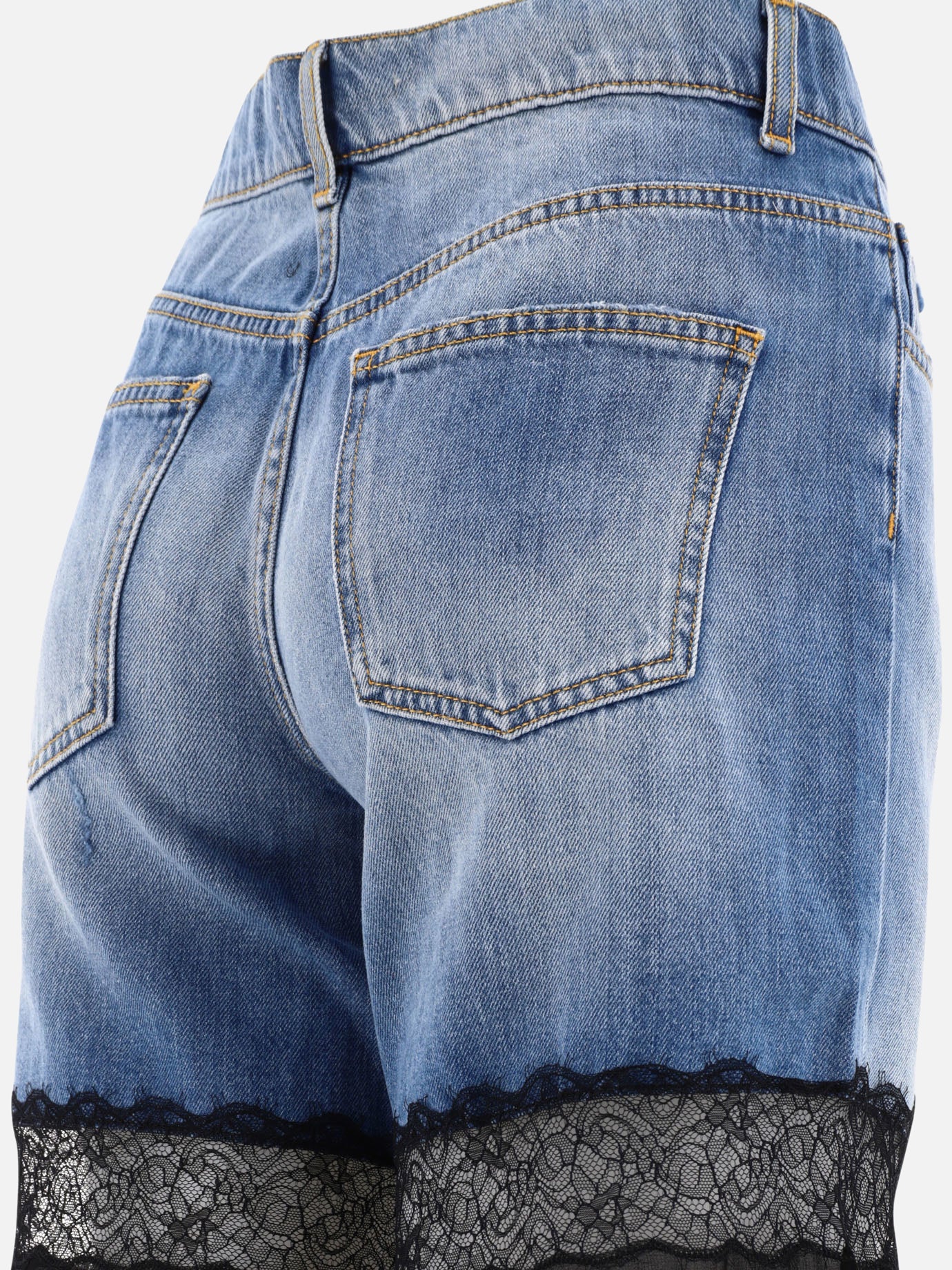 Jeans a gamba dritta 100% cotton  Nero - Nensi Dojaka Donna | PDP | VIETTI Online Store | thumbnail_4