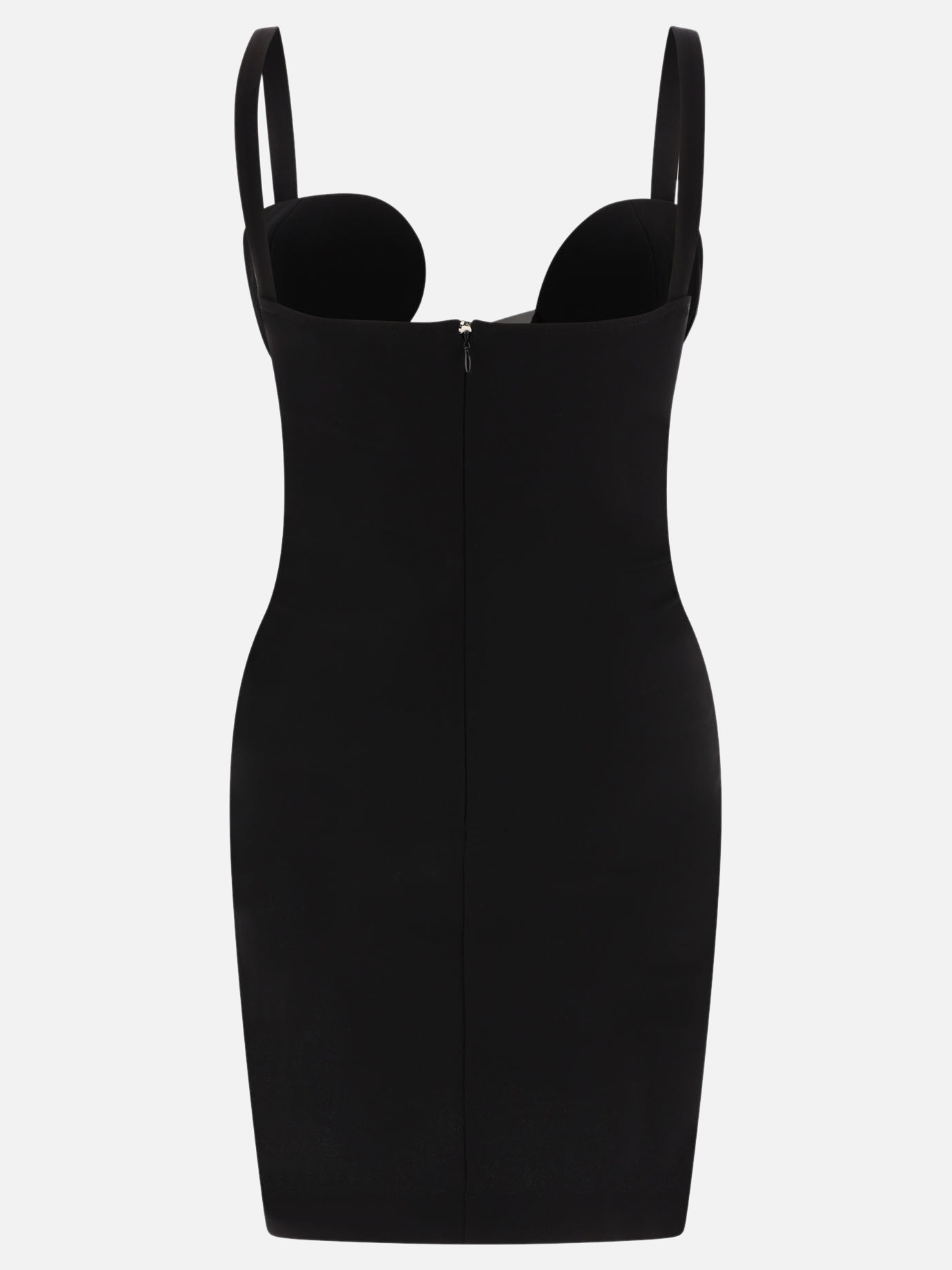 Abiti corti 83% viscose 12% polyester 5% elastane  Nero - Nensi Dojaka Donna | PDP | VIETTI Online Store | Zoom-Modal_2
