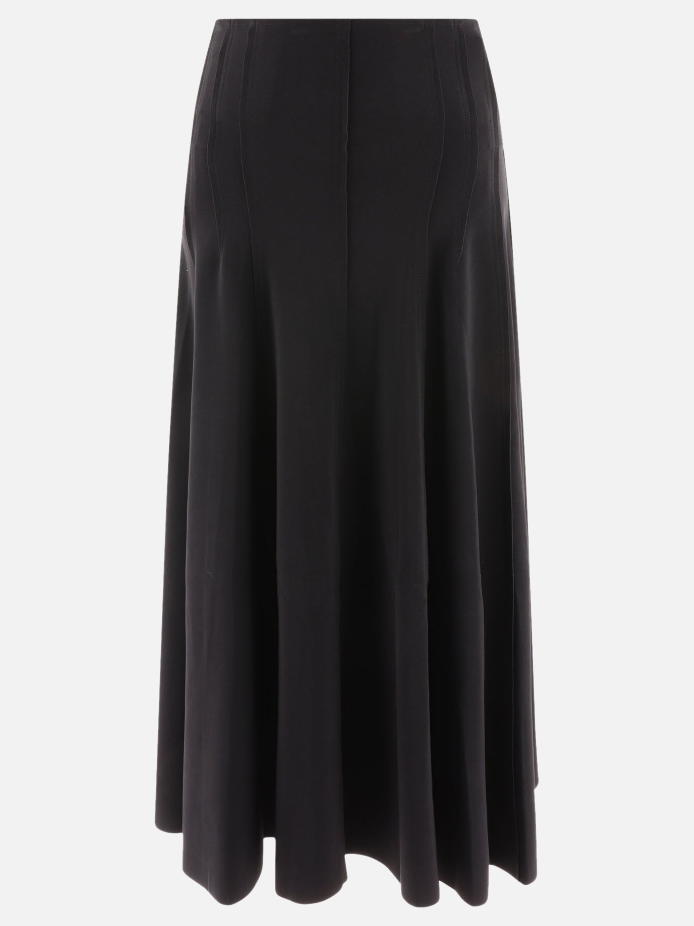 Gonne lunghe 95% poliestere 5% elastan  Nero - Norma Kamali Donna | PDP | VIETTI Online Store | Zoom-Modal
