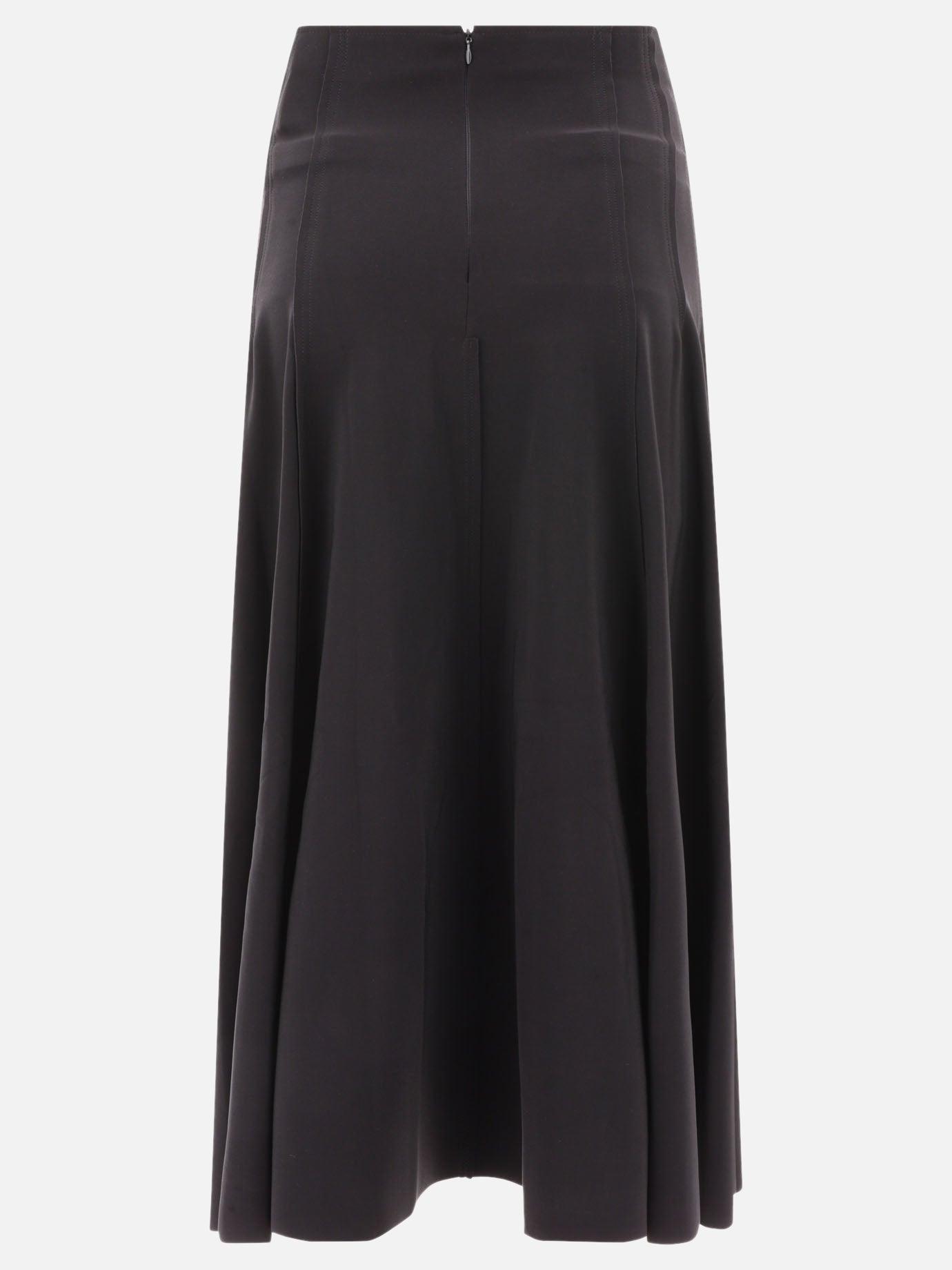 Gonne lunghe 95% poliestere 5% elastan  Nero - Norma Kamali Donna | PDP | VIETTI Online Store | Zoom-Modal_2
