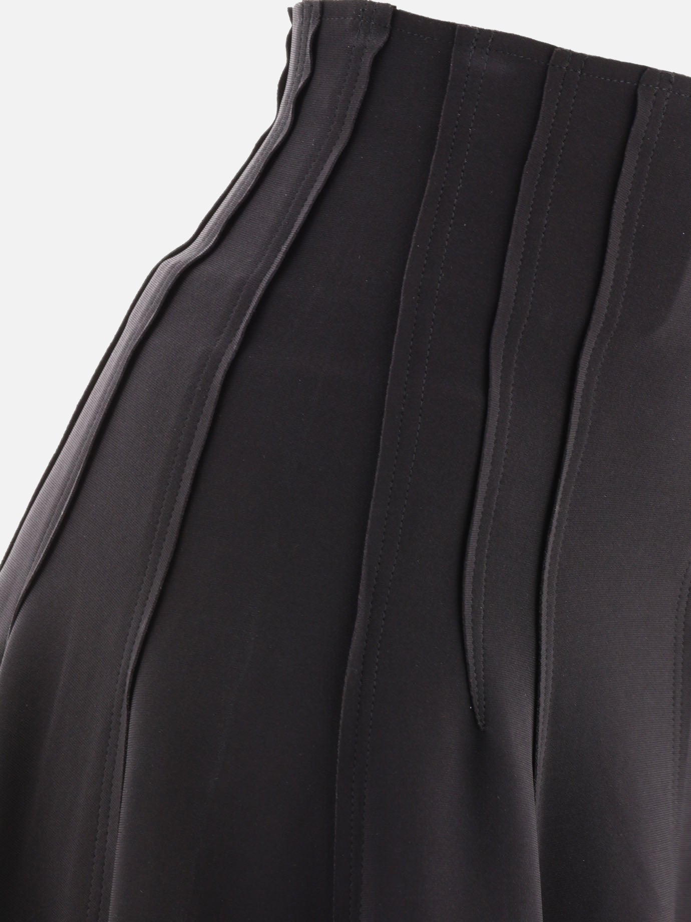 Gonne lunghe 95% poliestere 5% elastan  Nero - Norma Kamali Donna | PDP | VIETTI Online Store | Zoom-Modal_4
