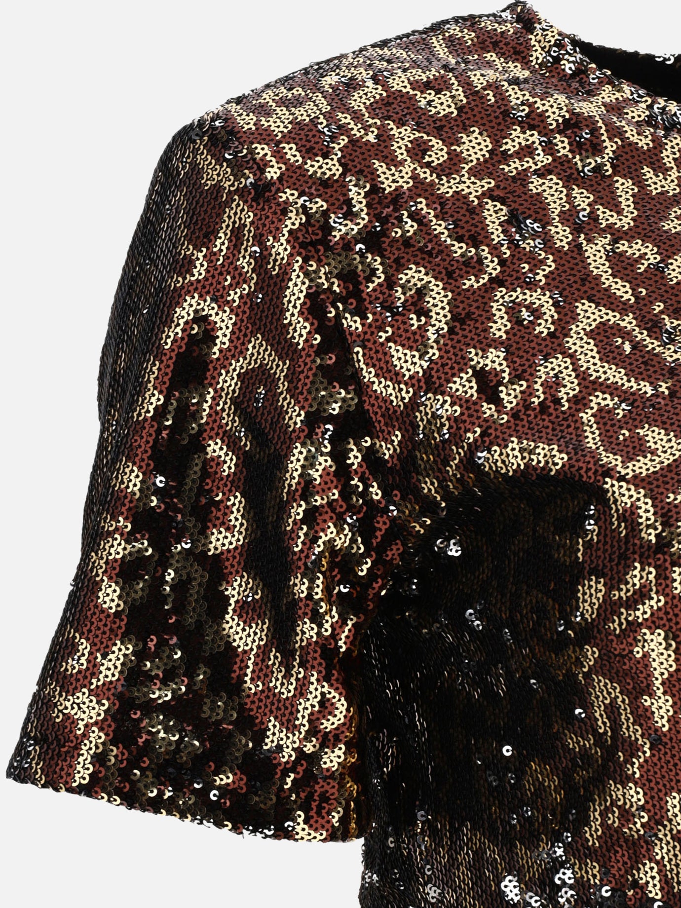 T-shirt girocollo 100% polyester  Marrone - Palm Angels Donna | PDP | VIETTI Online Store | Zoom-Modal_4
