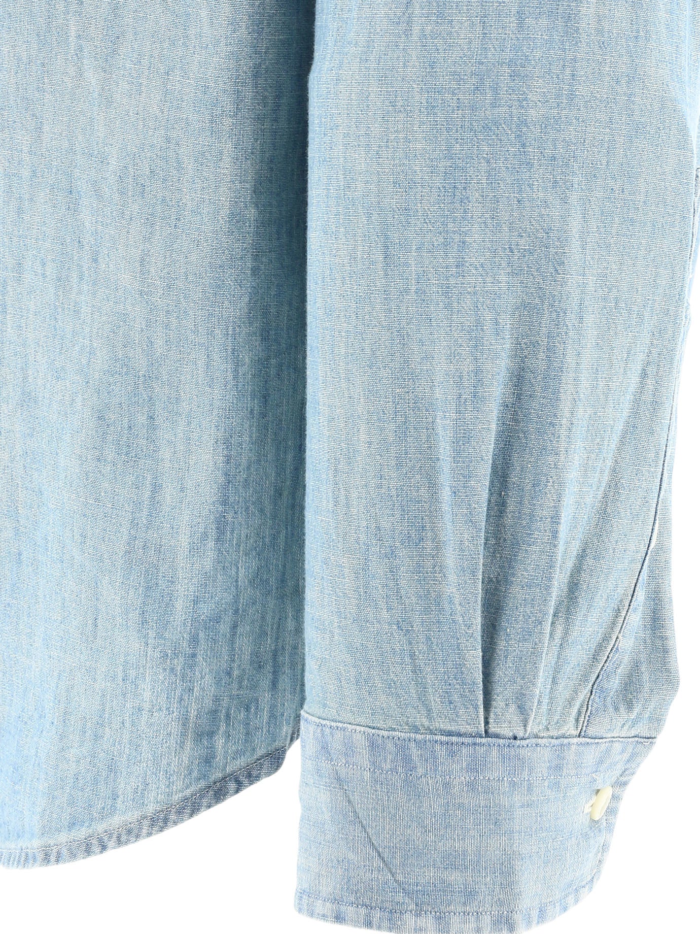 Camicie casual Solid colour  Azzurro - Polo Ralph Lauren Uomo | PDP | VIETTI Online Store | thumbnail_4