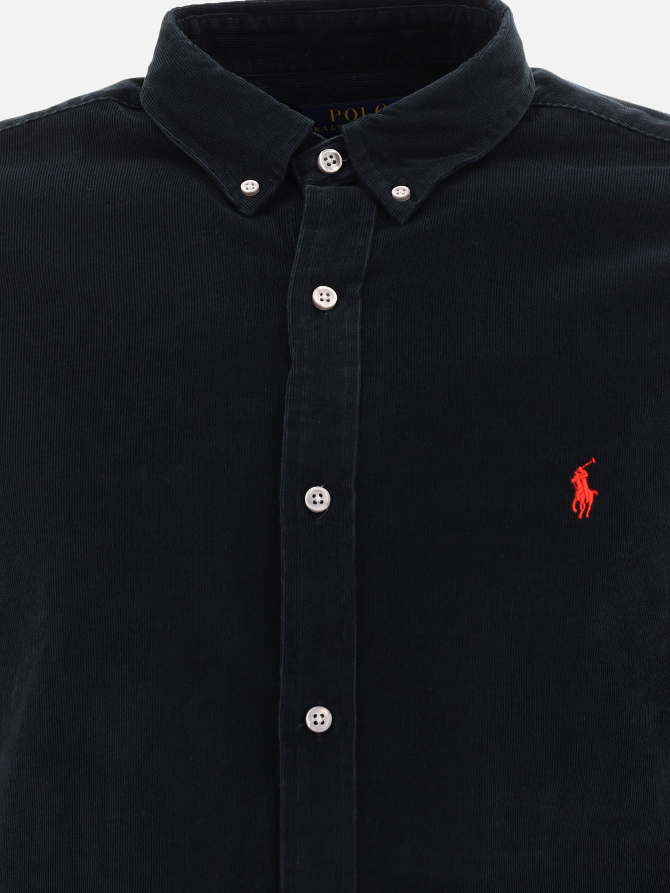 Camicie casual 100% cotton  Nero - Polo Ralph Lauren Uomo | PDP | VIETTI Online Store | thumbnail_3