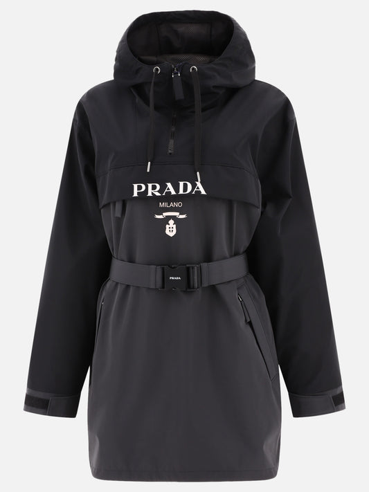 Impermeabili & Trench Logo  Grigio - Prada Donna | PLP | VIETTI Online Store 
