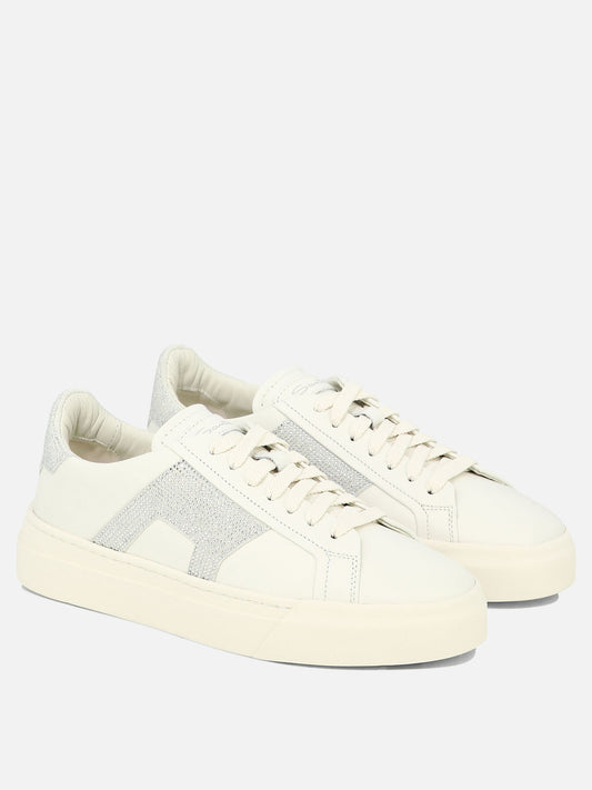 Low top sneakers 100% leather - 100% rubber  White - Santoni Women | PLP | VIETTI Online Store | 2
