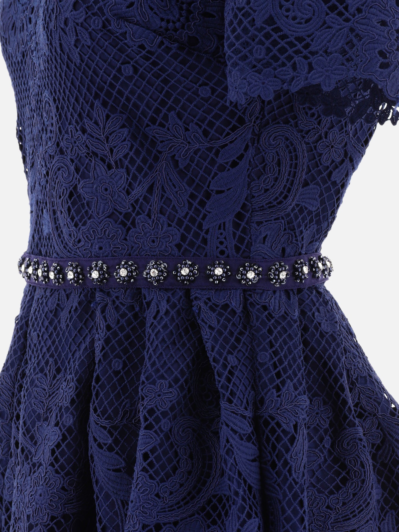 Abiti corti 100% polyester  Blu - Self-portrait Donna | PDP | VIETTI Online Store | Zoom-Modal_3
