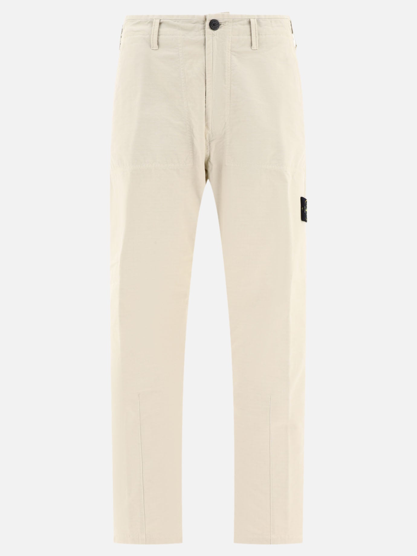 Pantaloni tecnici 100% cotton  Beige - Stone Island Uomo | PDP | VIETTI Online Store | thumbnail