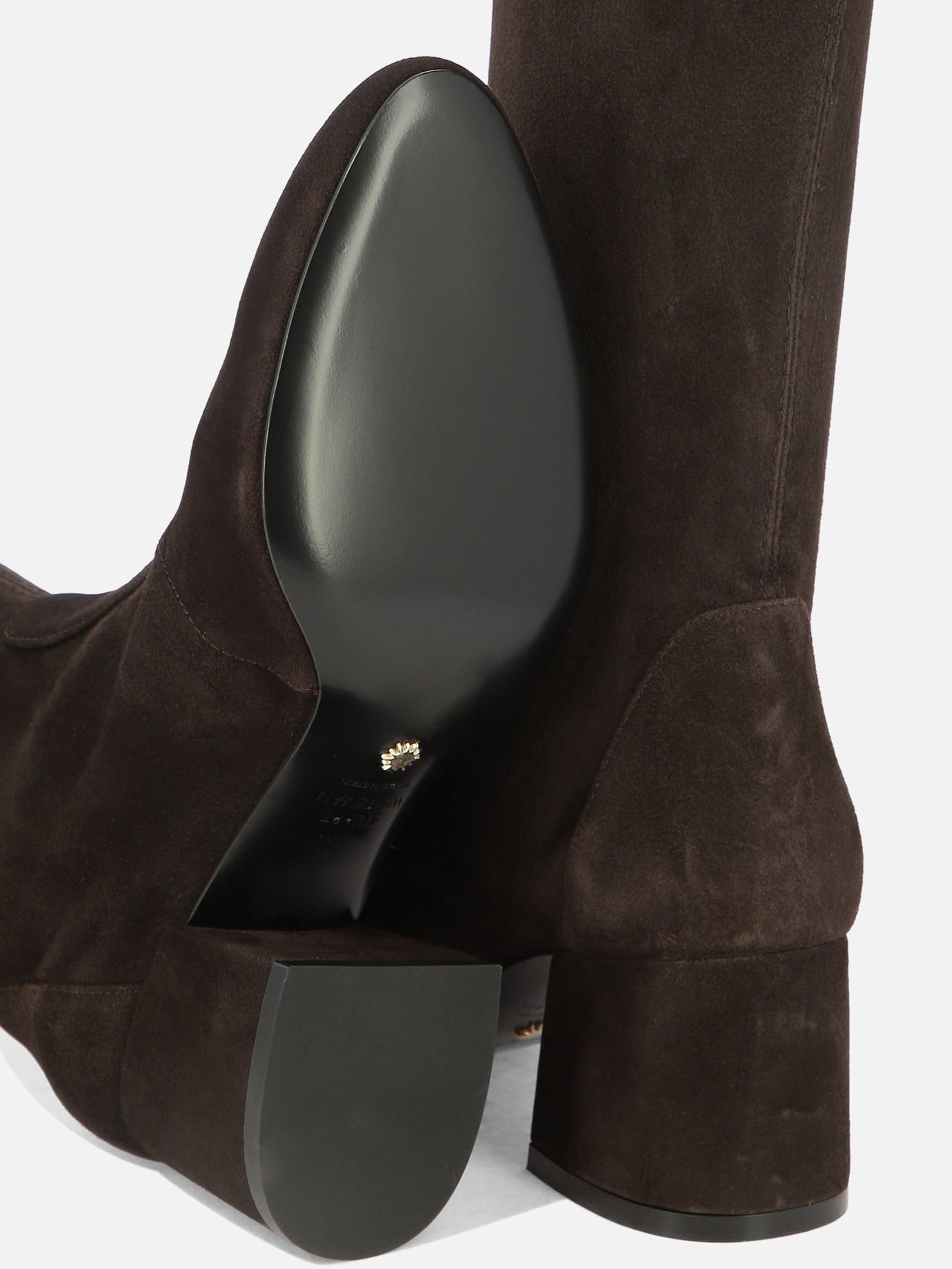 Sopra al ginocchio 100% suede - 100% leather  Marrone - Stuart Weitzman Donna | PDP | VIETTI Online Store | thumbnail_5