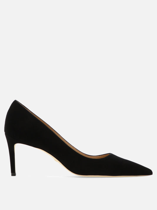 Pumps 100% scamosciato - 100% cuoio  Black - Stuart Weitzman Women | PLP | VIETTI Online Store 

