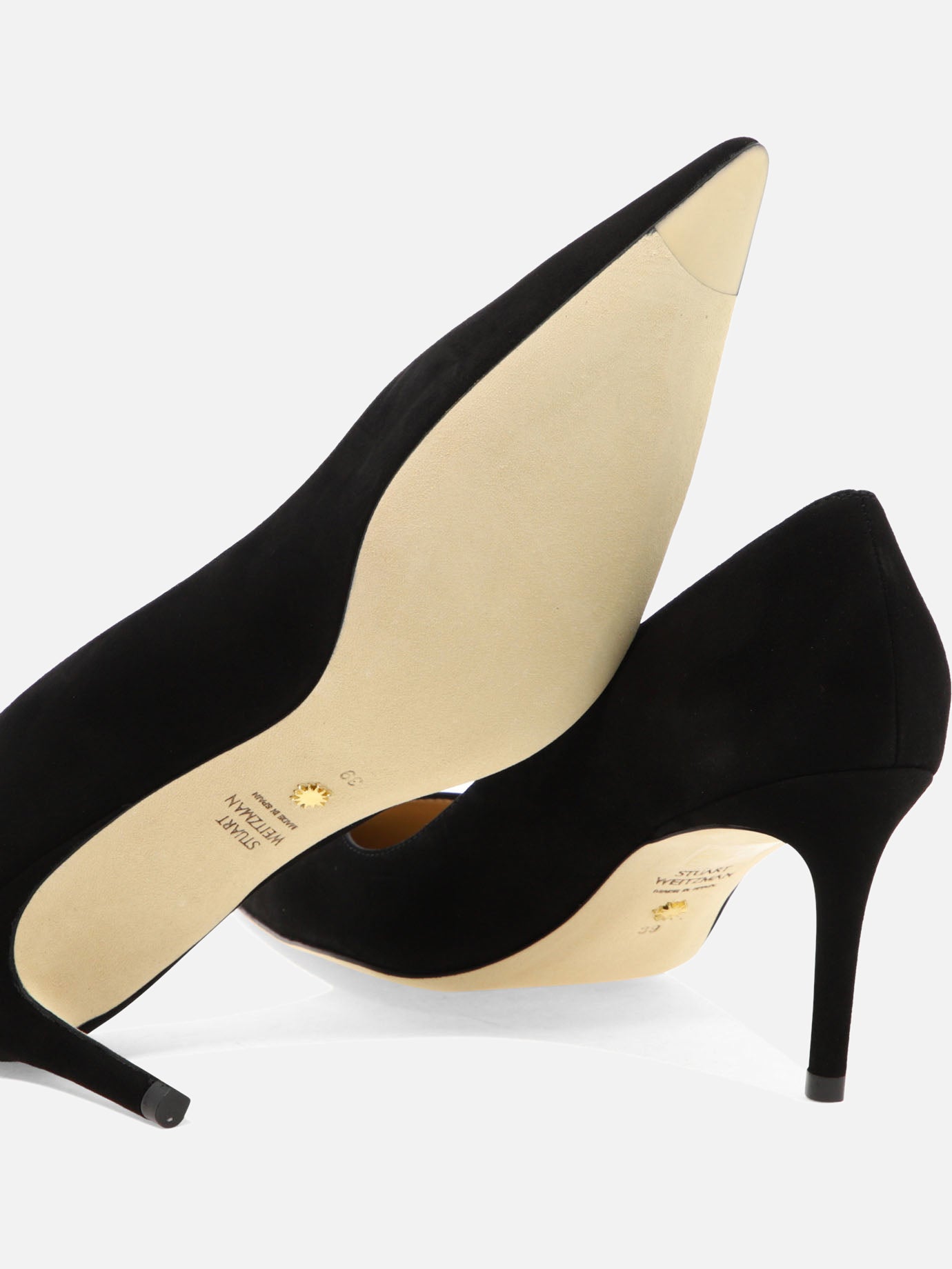 Pumps 100% scamosciato - 100% cuoio  Black - Stuart Weitzman Women | PDP | VIETTI Online Store | thumbnail_5
