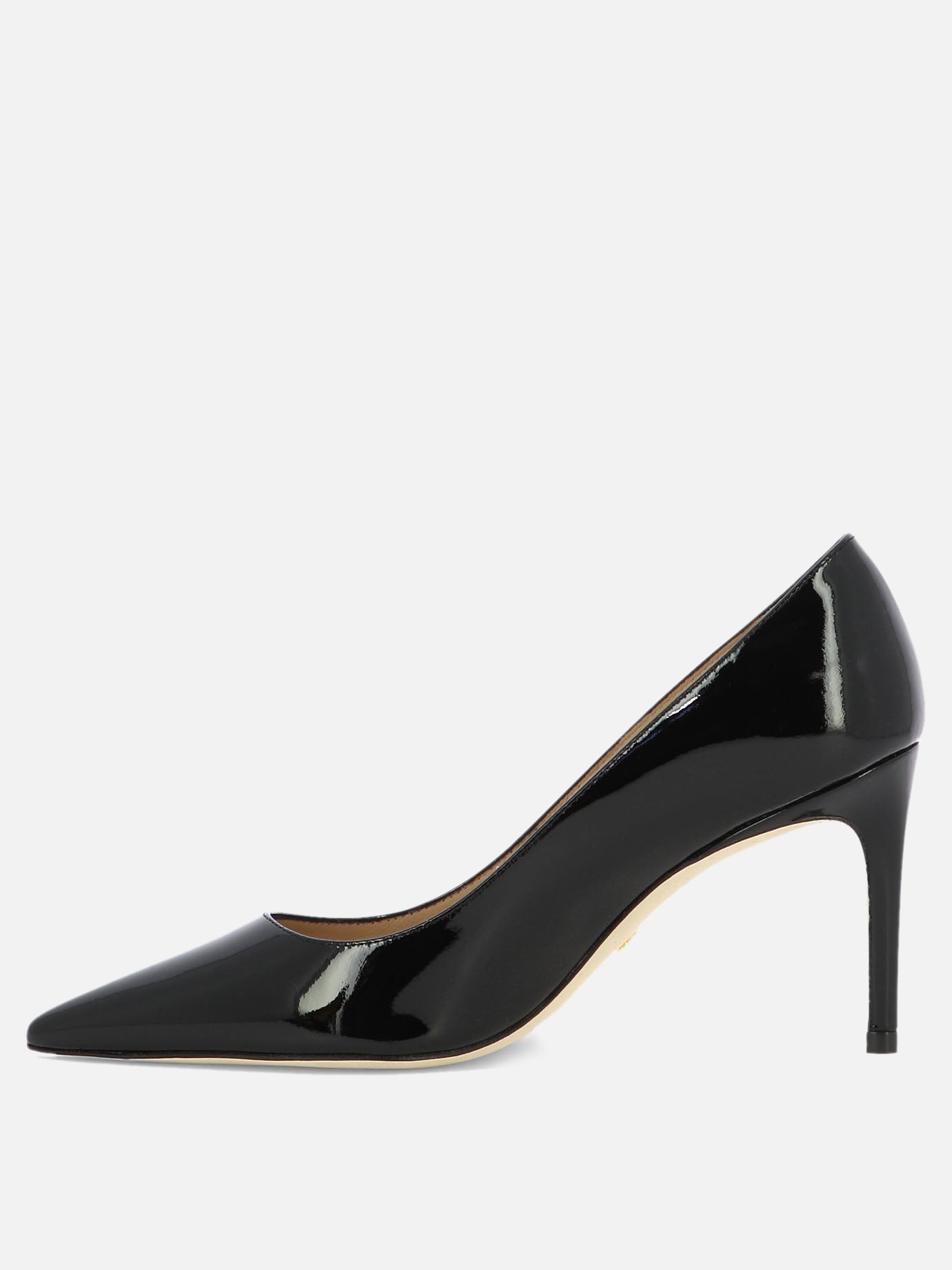 Pumps 100% pelle verniciata - 100% cuoio  Black - Stuart Weitzman Women | PDP | VIETTI Online Store | thumbnail_3