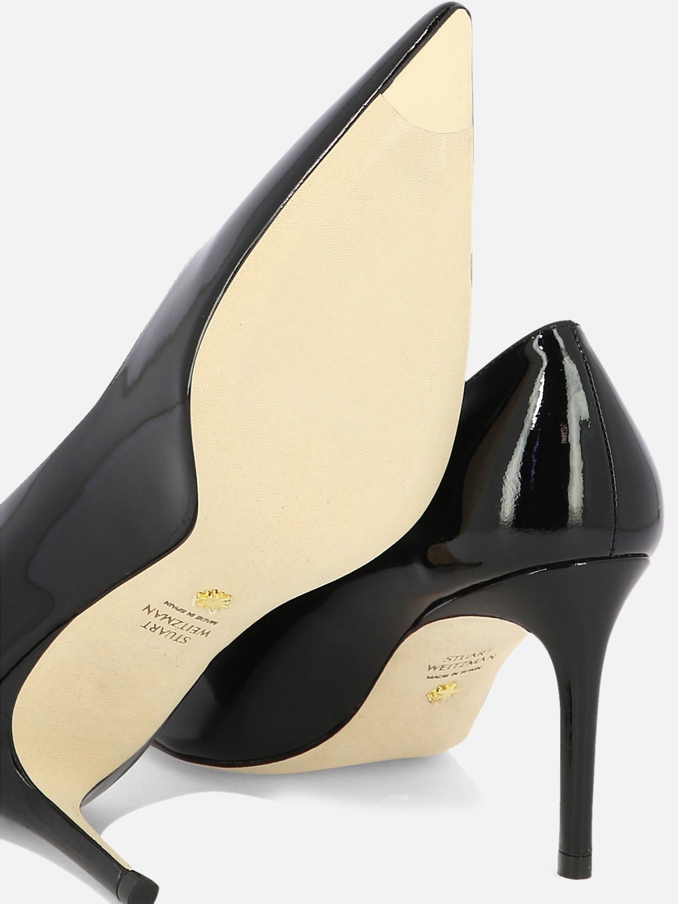 Pumps 100% pelle verniciata - 100% cuoio  Black - Stuart Weitzman Women | PDP | VIETTI Online Store | Zoom-Modal_5
