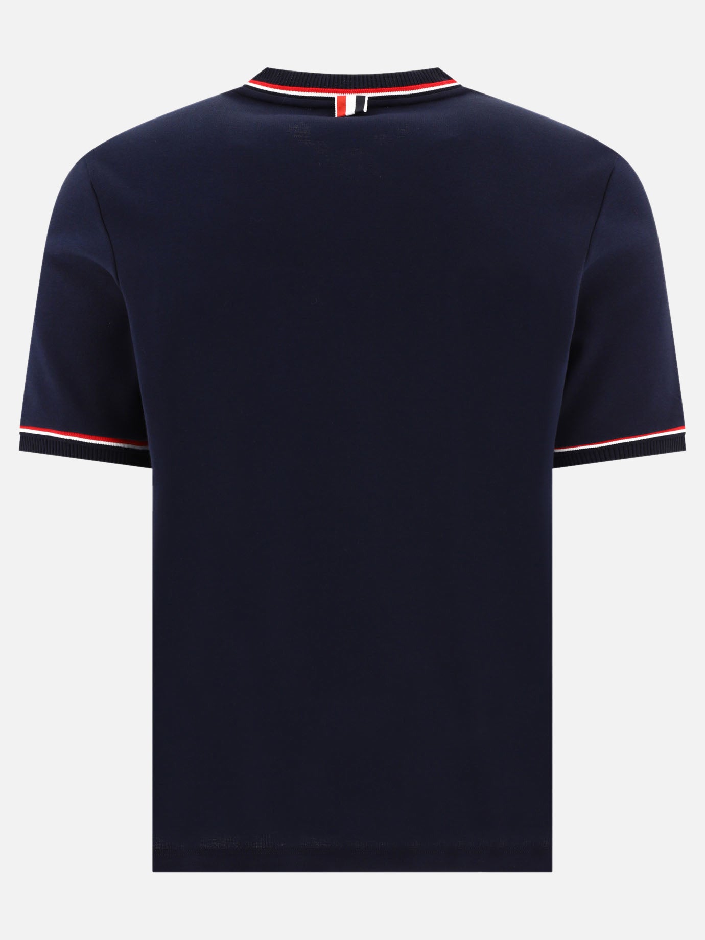 T-shirt girocollo 100% cotton  Blu - Thom Browne Uomo | PDP | VIETTI Online Store | thumbnail_2