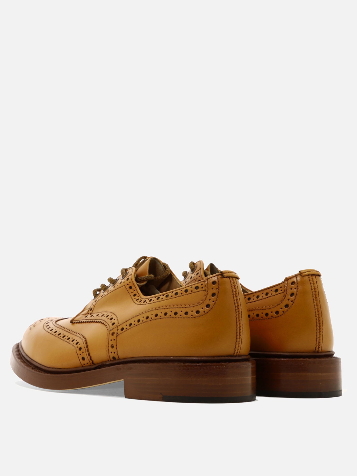 Brogue 100% pelle - 100% cuoio  Beige - Tricker's Uomo | PDP | VIETTI Online Store | Zoom-Modal_4
