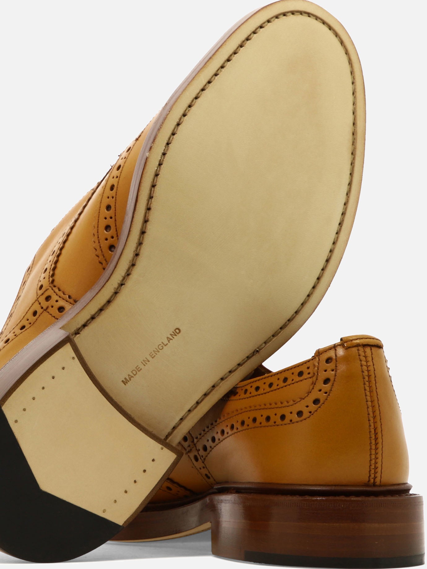 Brogue 100% pelle - 100% cuoio  Beige - Tricker's Uomo | PDP | VIETTI Online Store | Zoom-Modal_5
