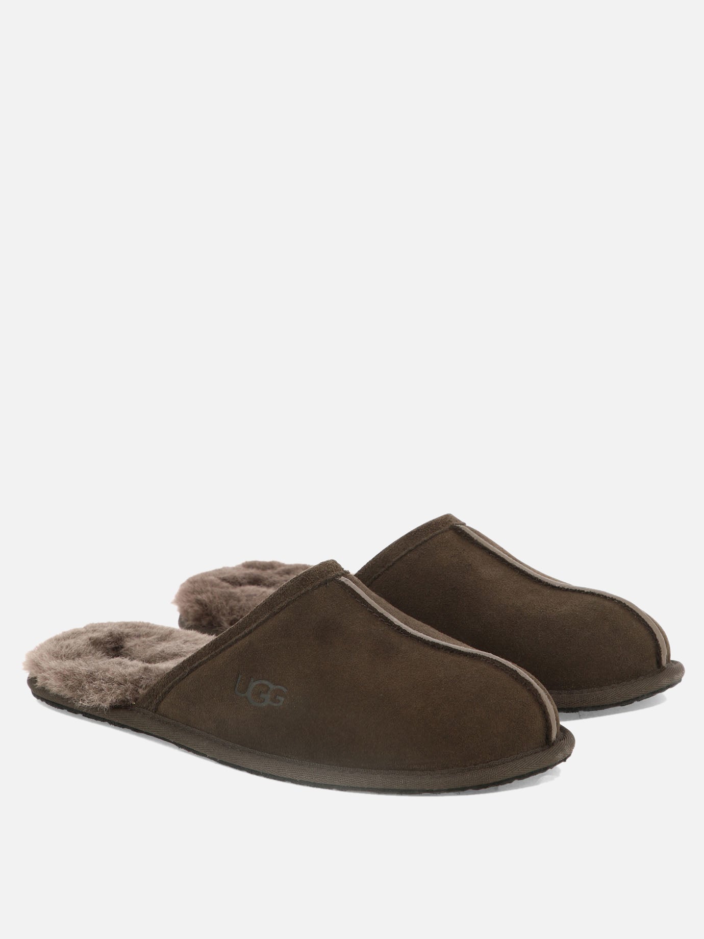 Slipper 100% suede - 100% cork  Marrone - Ugg Uomo | PDP | VIETTI Online Store | thumbnail_2