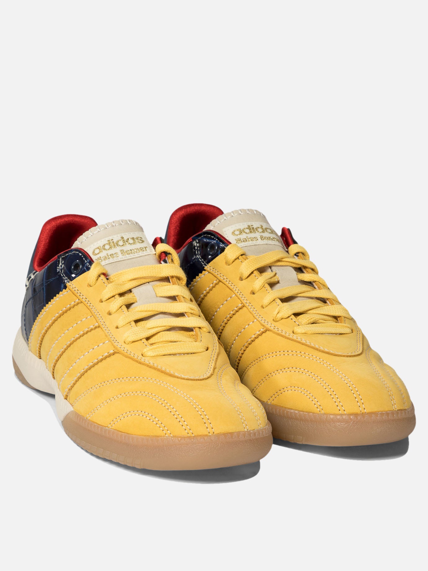 Adidas Originals "Suede Samba x Wales Bonner" sneakers Yellow - Men | VIETTI Online Store Adidas Originals "Suede Samba x Wales Bonner" sneakers Yellow - Men | VIETTI Online Store