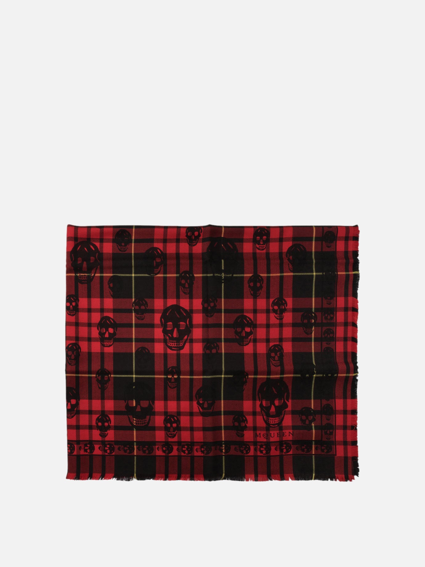 Vietti Alexander McQueen Foulard "Tartan Skull"