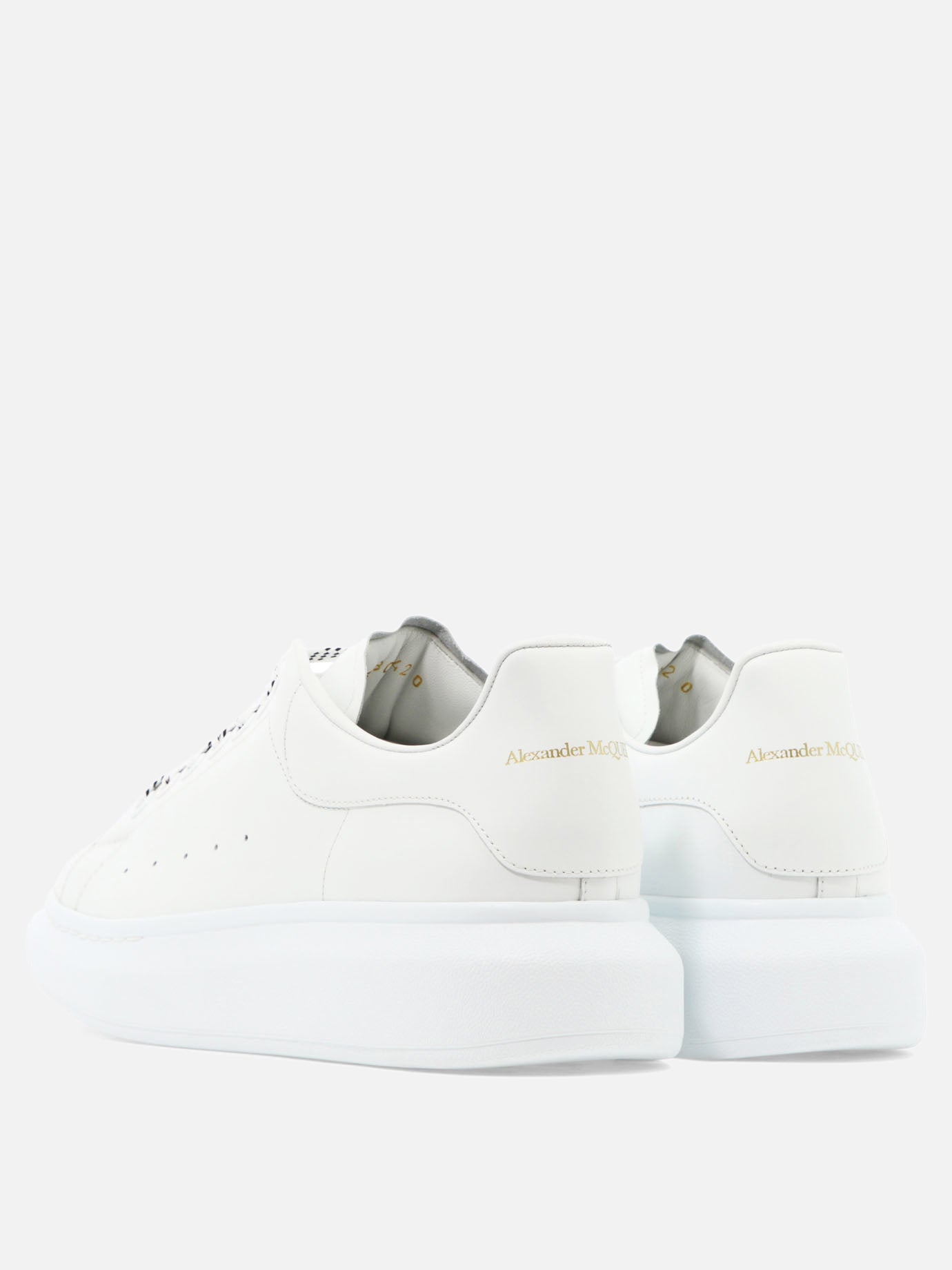 Sneaker basse 100% calf leather - 100% rubber  Bianco - Alexander McQueen Uomo | PDP | VIETTI Online Store | thumbnail_4