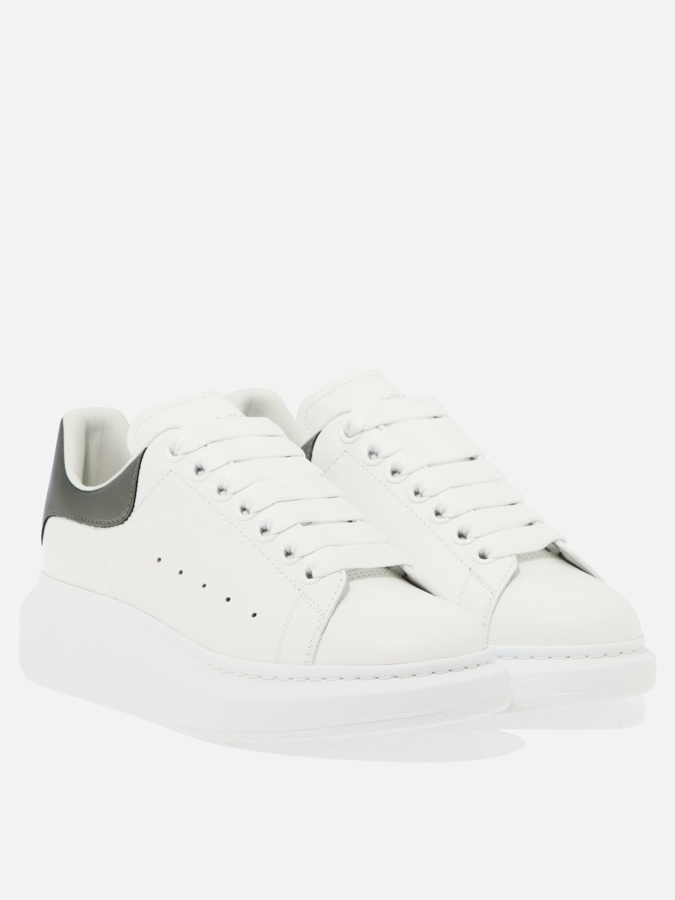 Sneaker basse 100% leather - 100% rubber  Bianco - Alexander McQueen Donna | PDP | VIETTI Online Store | thumbnail_2