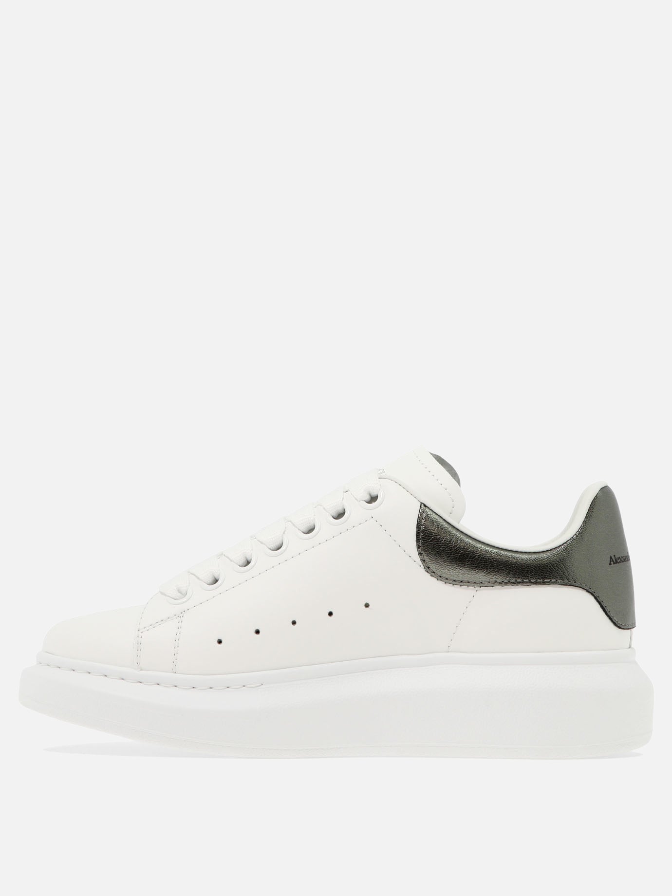 Sneaker basse 100% leather - 100% rubber  Bianco - Alexander McQueen Donna | PDP | VIETTI Online Store | Zoom-Modal_3
