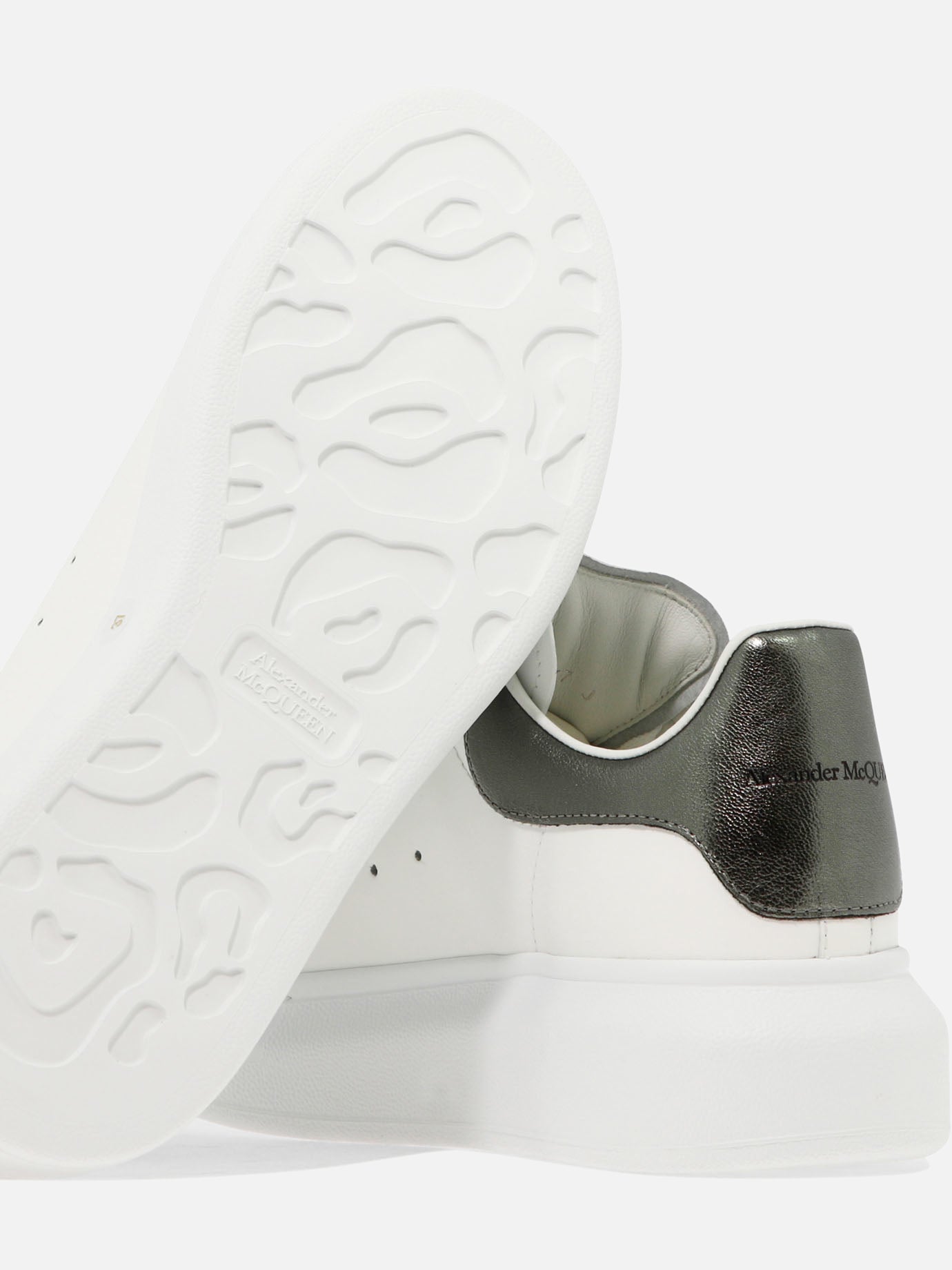 Sneaker basse 100% leather - 100% rubber  Bianco - Alexander McQueen Donna | PDP | VIETTI Online Store | Zoom-Modal_5
