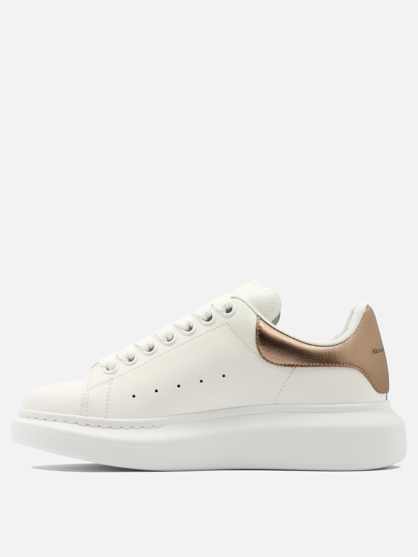 Sneaker basse 100% leather - 100% rubber  Bianco - Alexander McQueen Donna | PDP | VIETTI Online Store | Zoom-Modal_3
