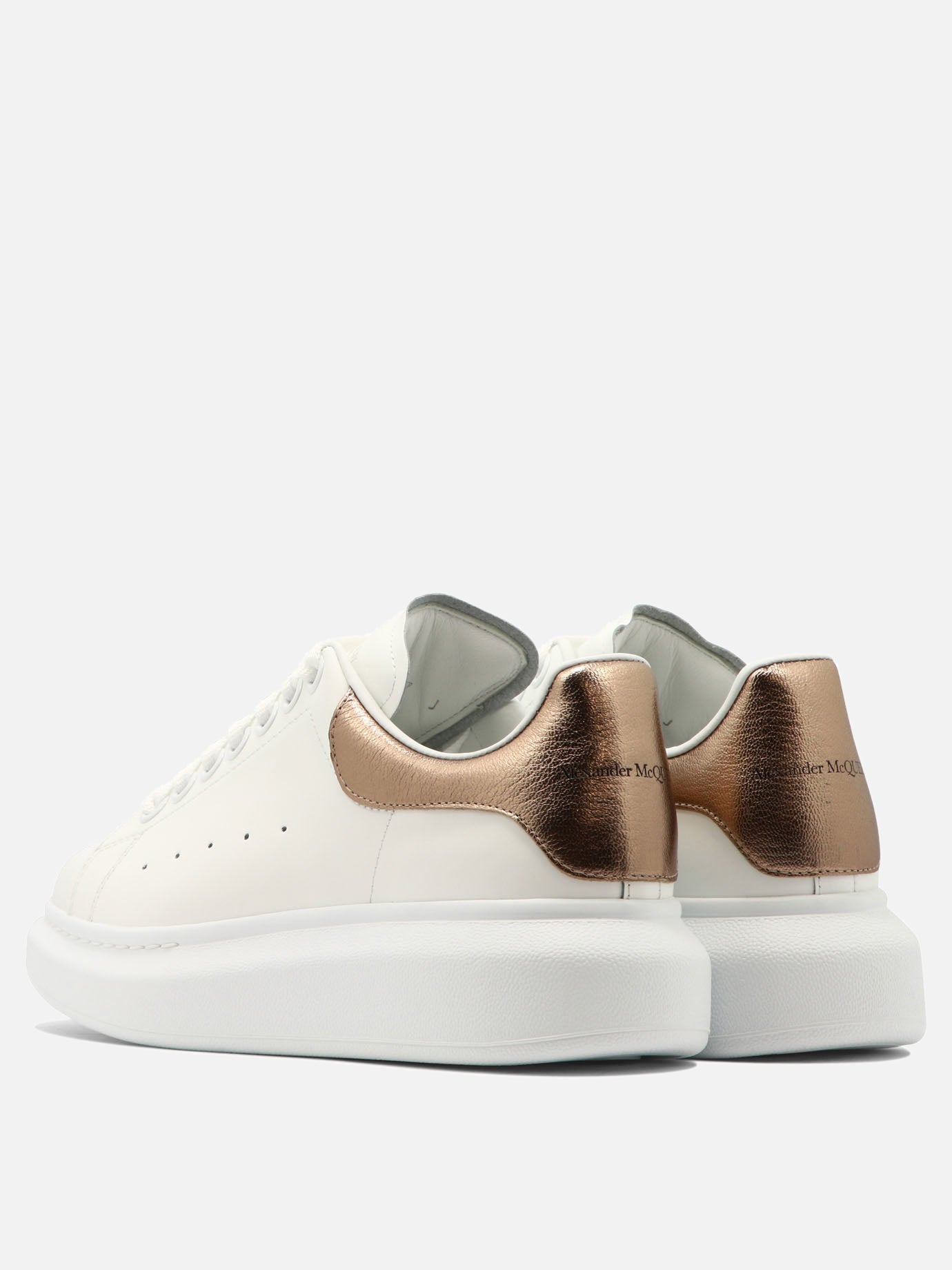Sneaker basse 100% leather - 100% rubber  Bianco - Alexander McQueen Donna | PDP | VIETTI Online Store | Zoom-Modal_4
