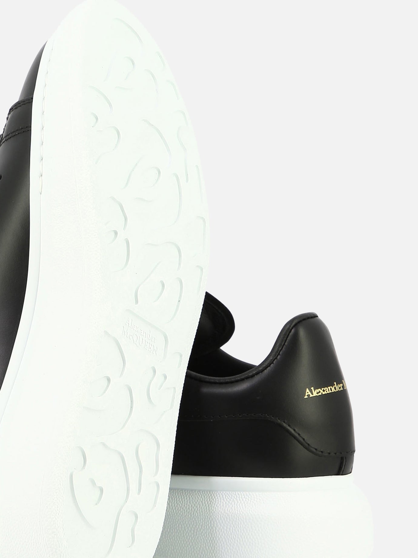 Sneaker basse 100% leather - 100% rubber  Nero - Alexander McQueen Donna | PDP | VIETTI Online Store | Zoom-Modal_5
